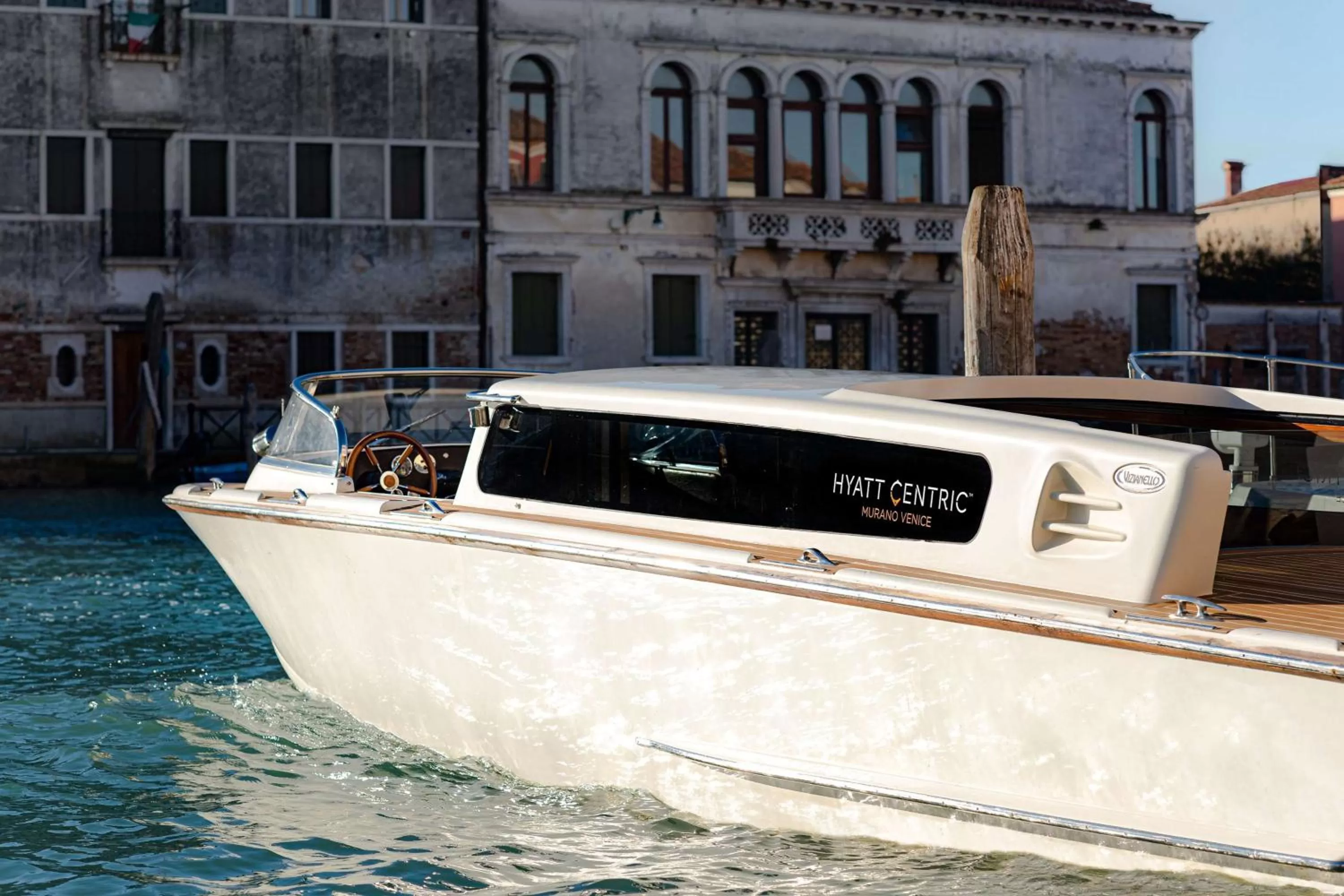 shuttle in Hyatt Centric Murano Venice