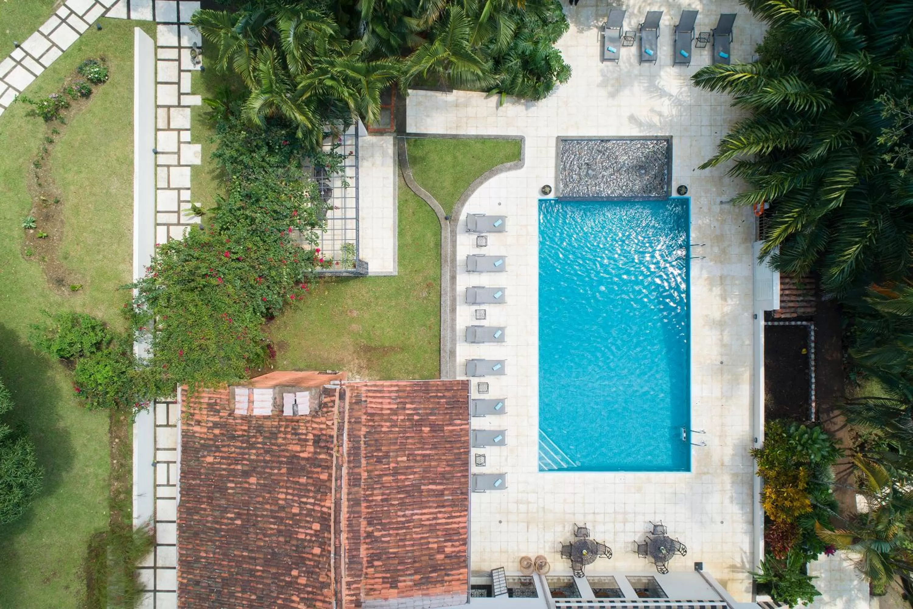 Bird's eye view in Villa San Ignacio