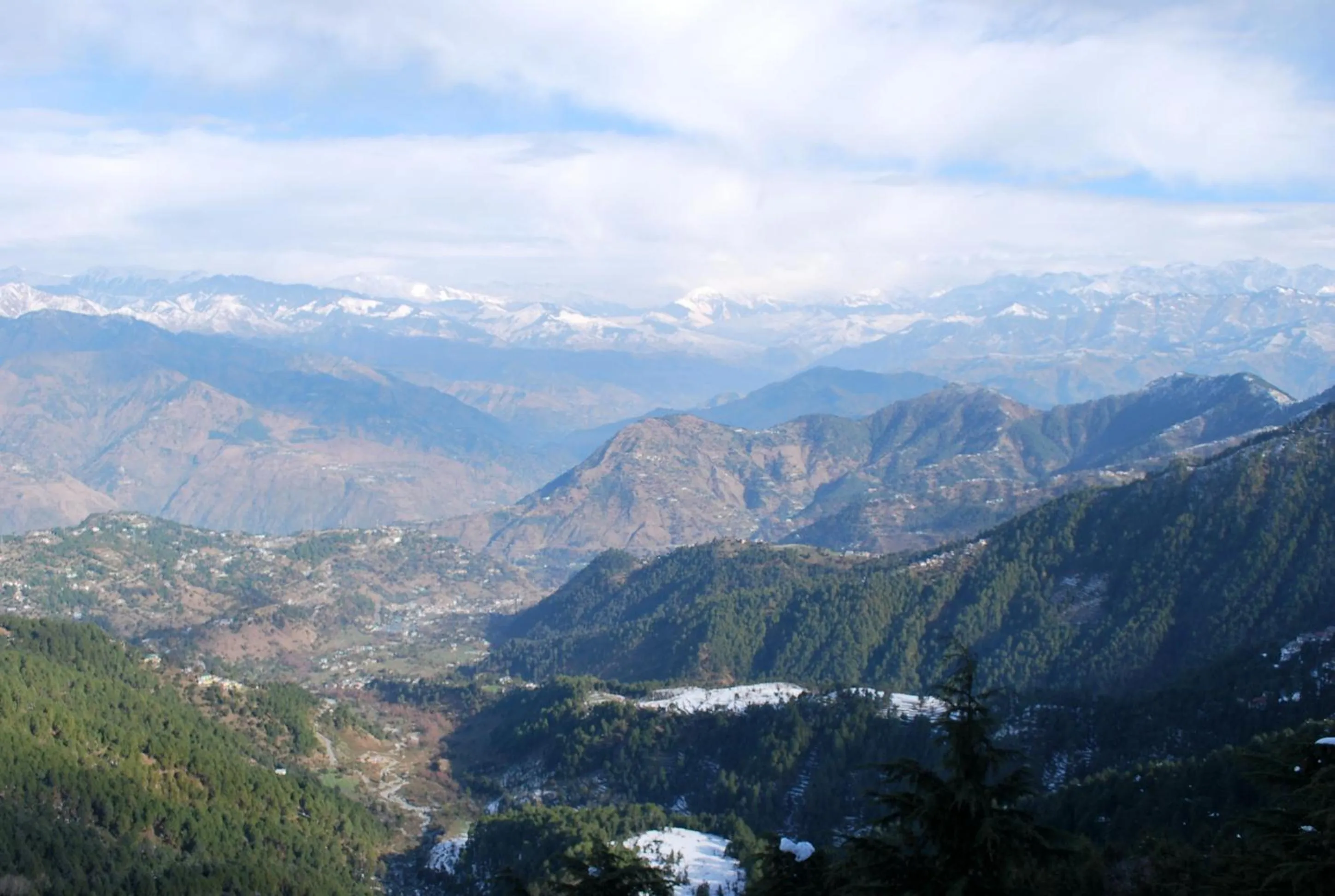 Mountain view in Snow Valley Resorts Dalhousie