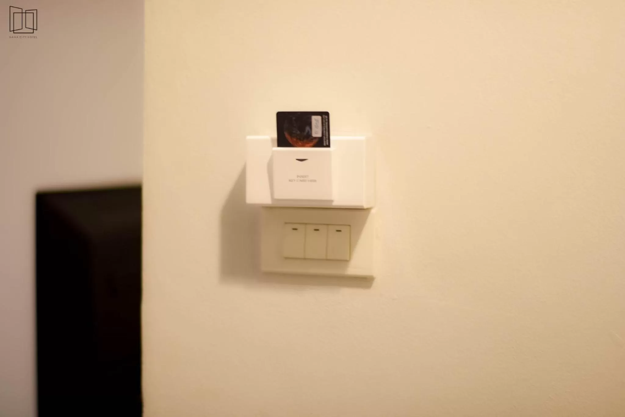 TV/Entertainment Center in Nana City Hotel