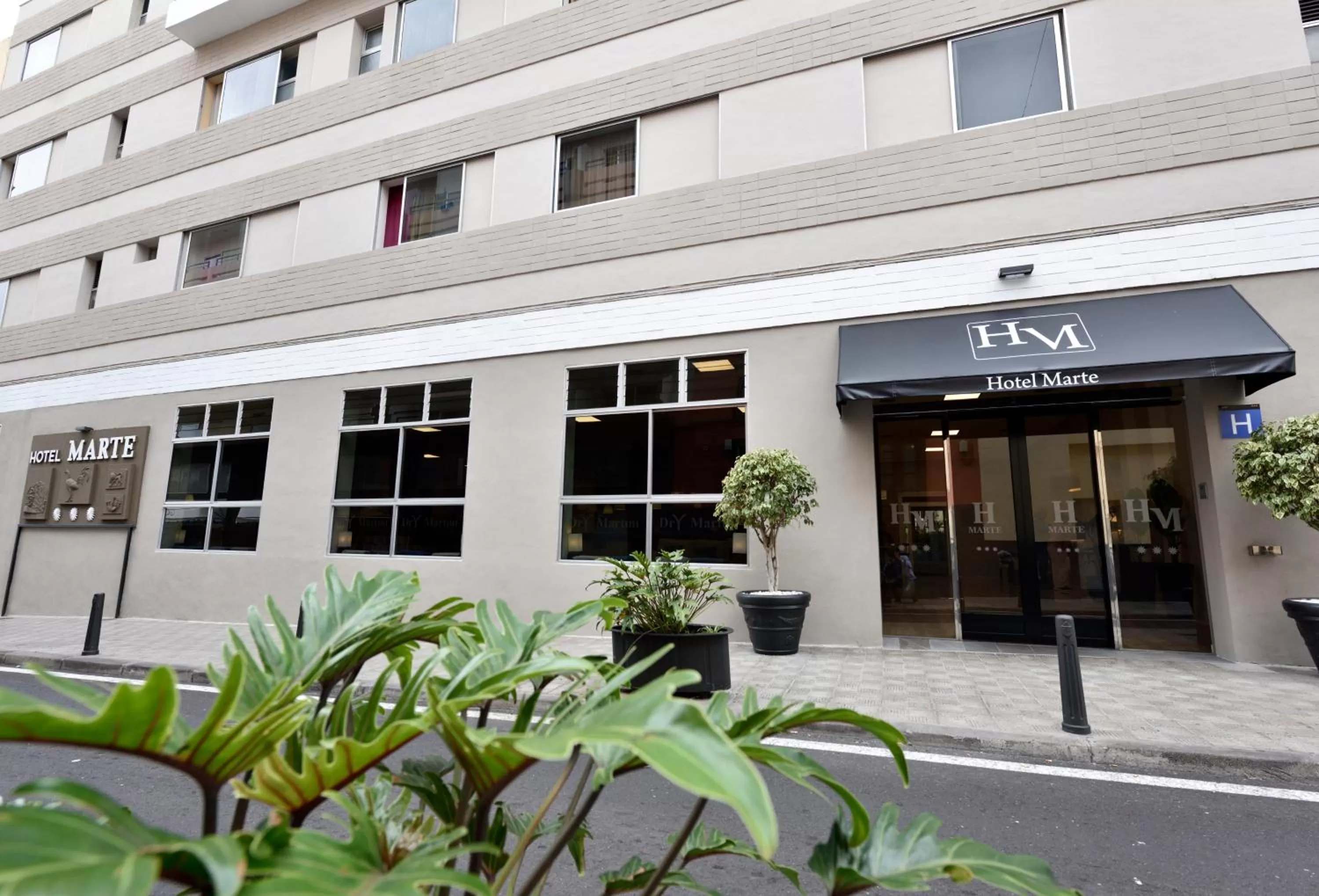 Facade/entrance in Hotel Marte