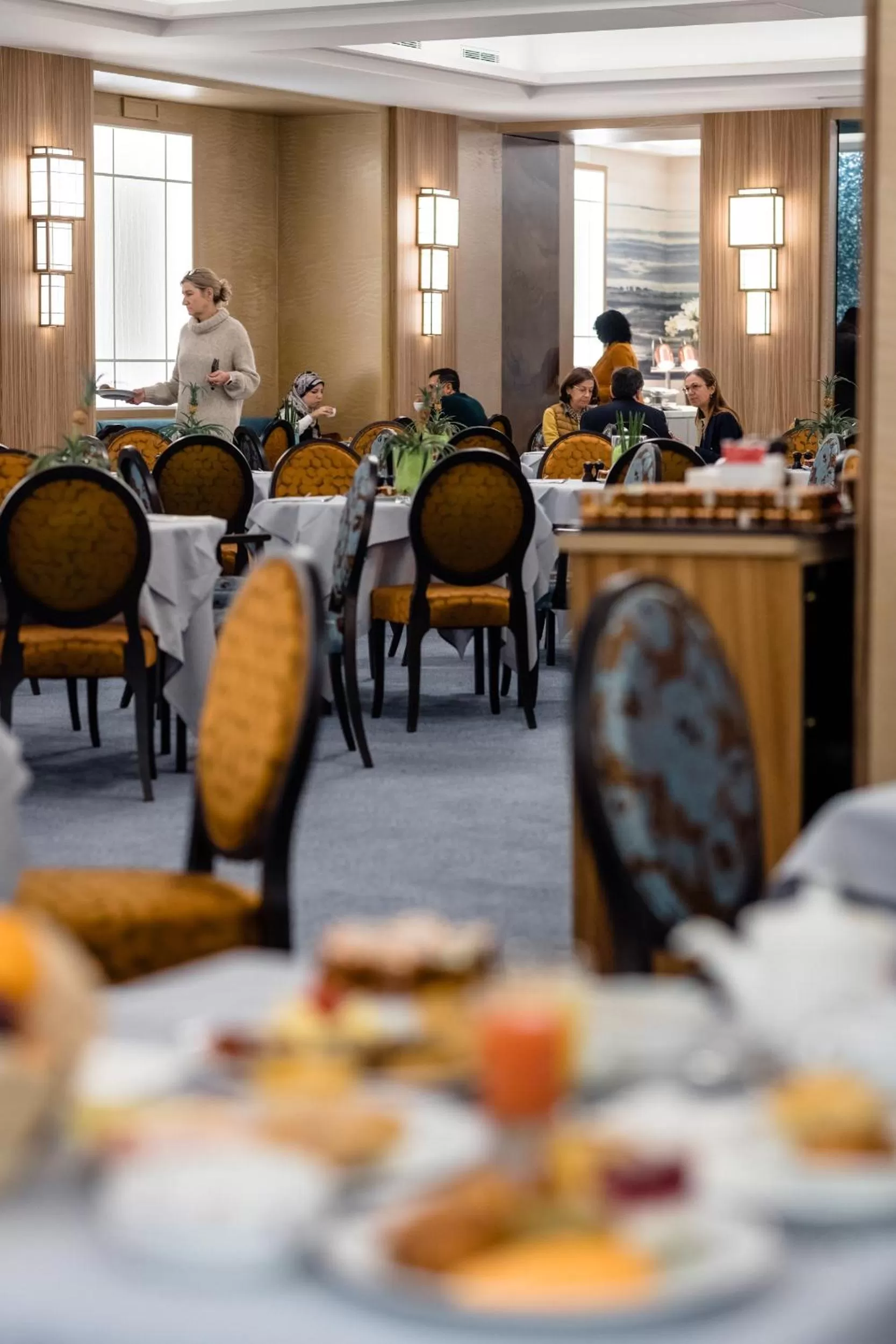 Breakfast in Hotel Le Plaza Brussels