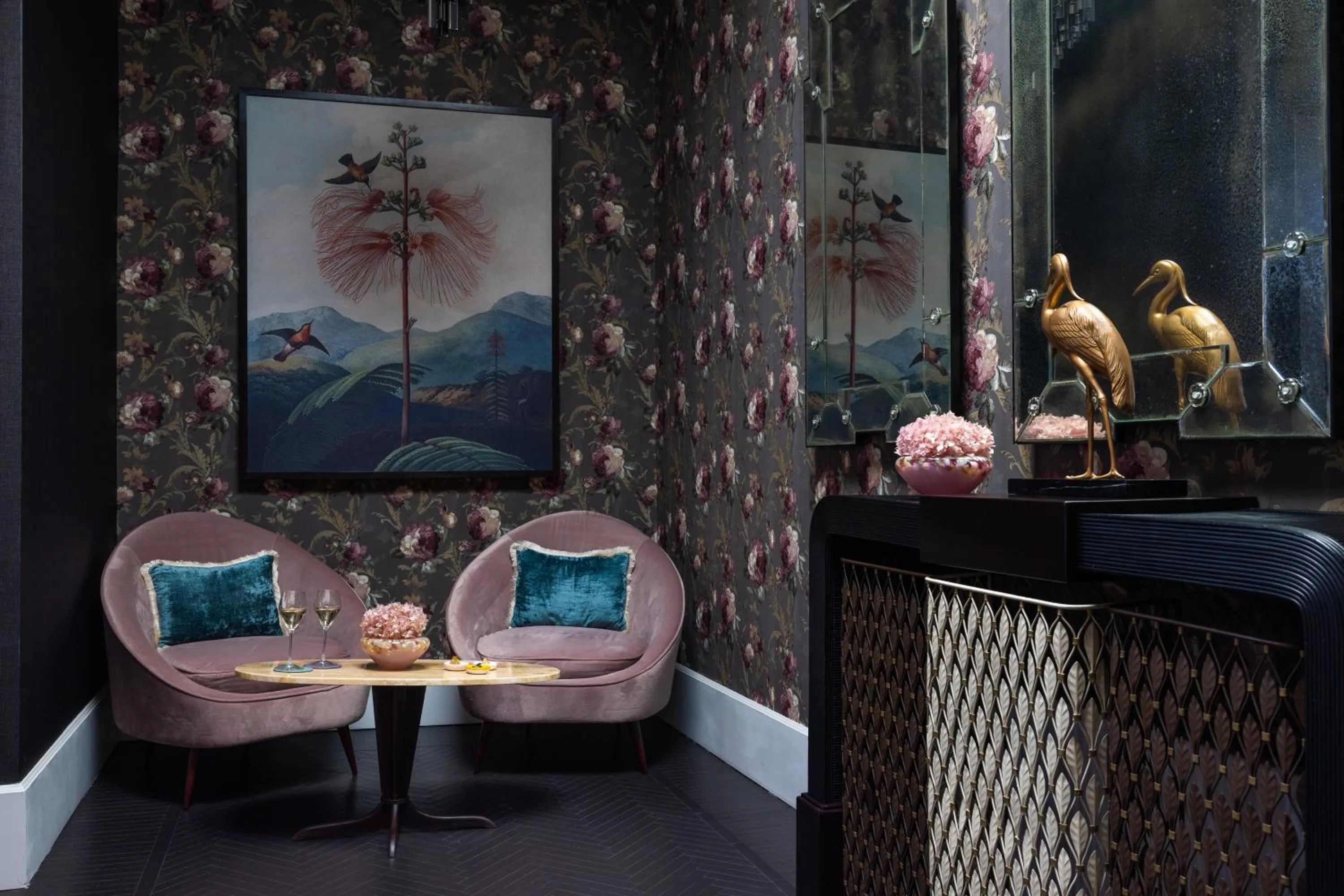 Decorative detail in Hotel Vilòn - Small Luxury Hotels of the World