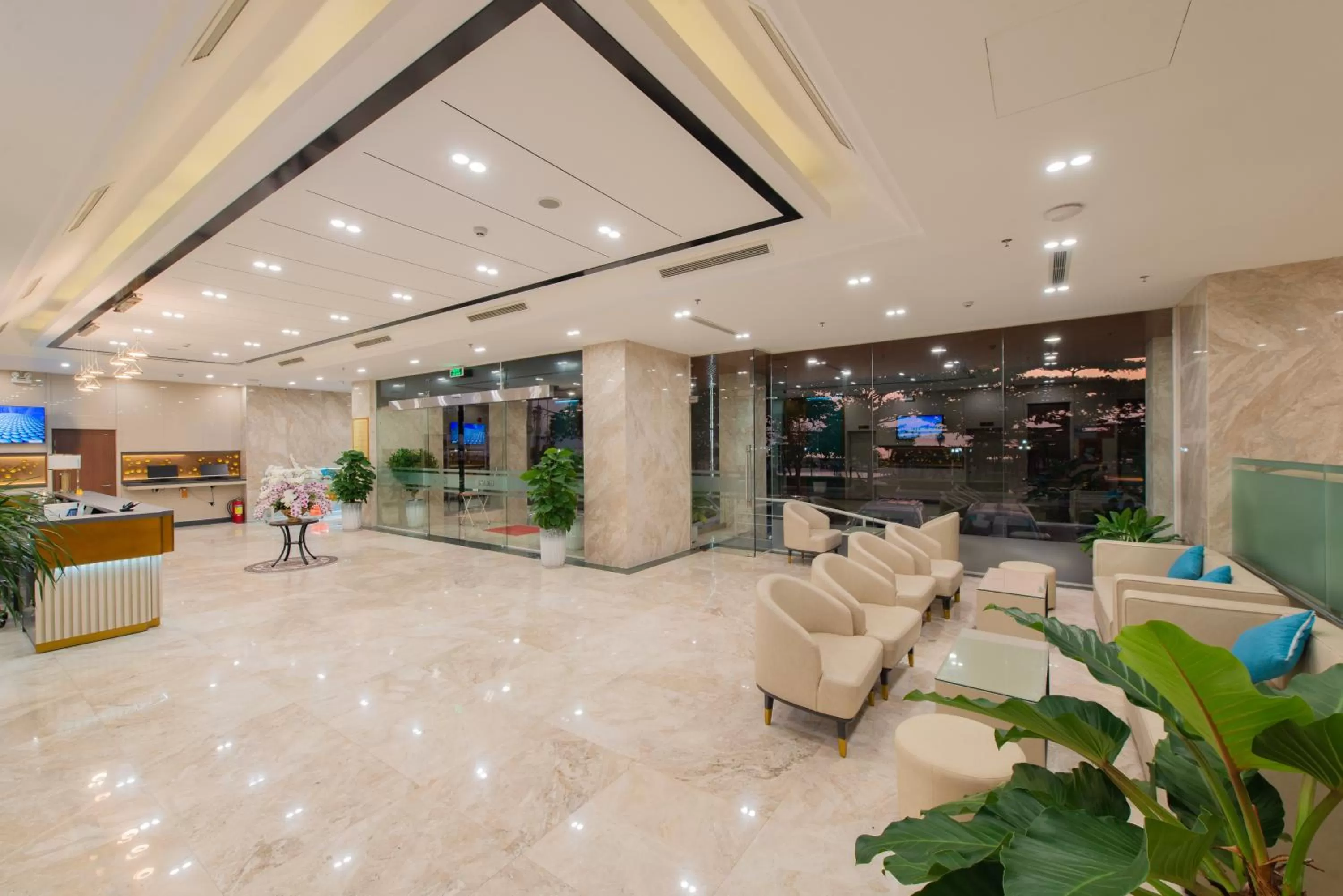 Lobby or reception in Grand Gosia Hotel