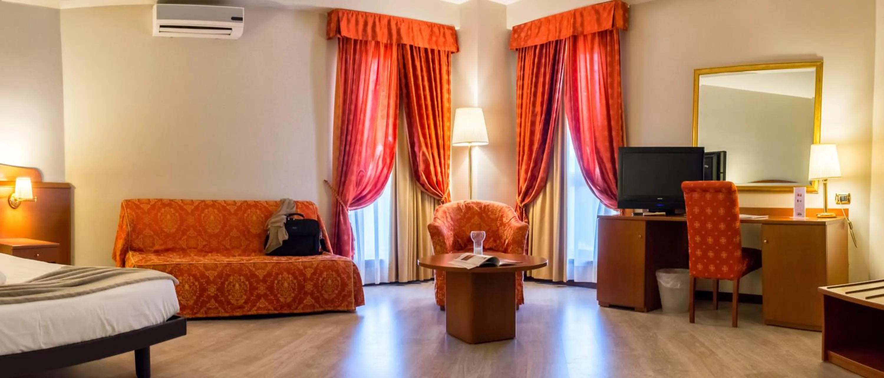 Bed in Excel Hotel Roma Ciampino