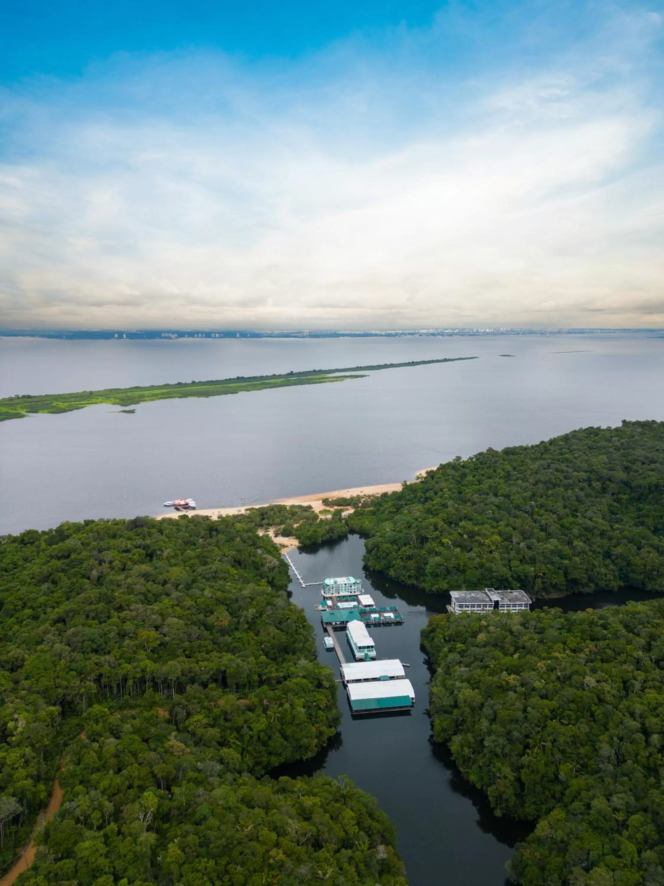Day, Bird's-eye View in Uiara Amazon Resort