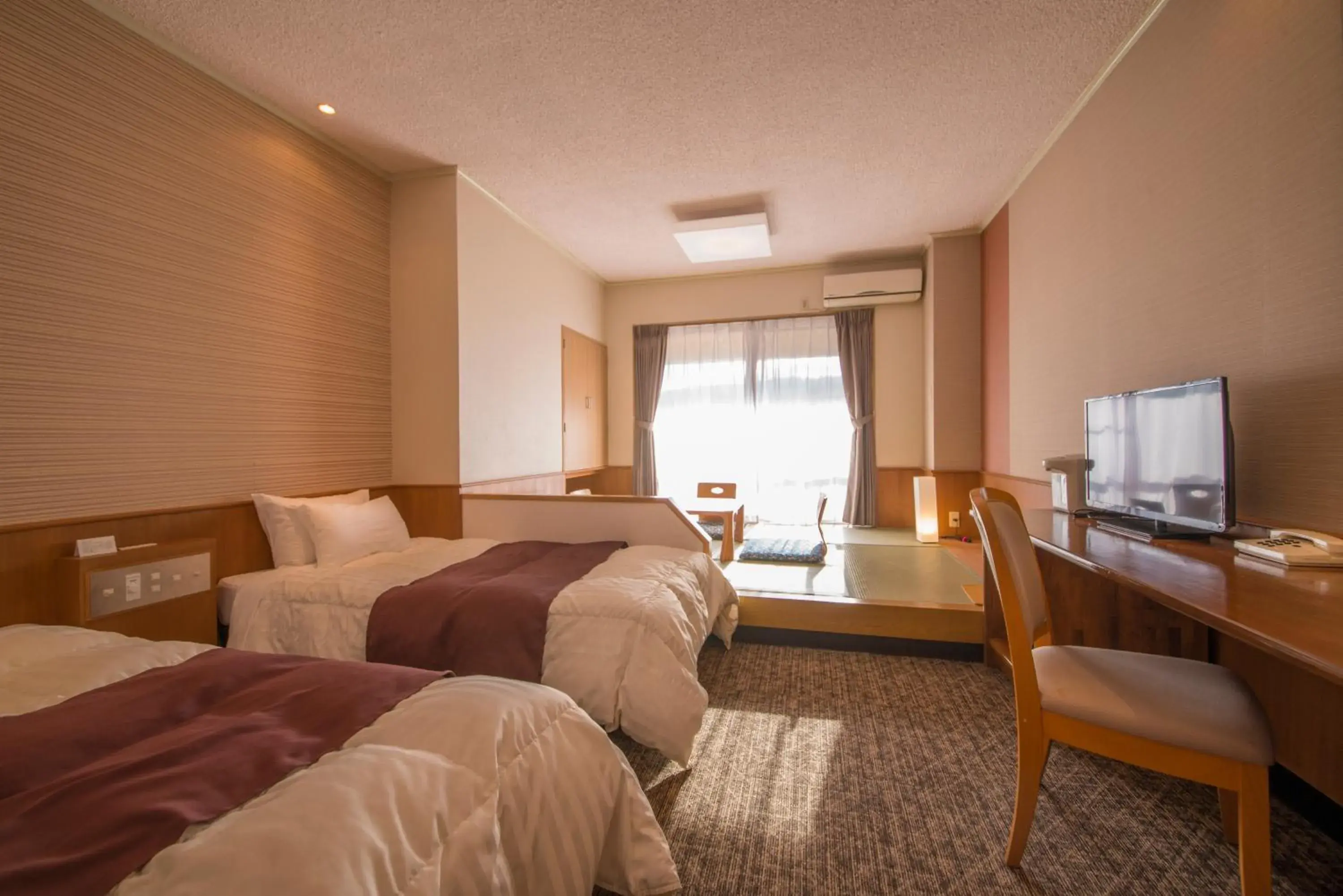 Western and Japanese style room -Non-Smoking in Kusatsu Now Resort Hotel Western and Japanese style room -Non-Smoking in Kusatsu Now Resort Hotel