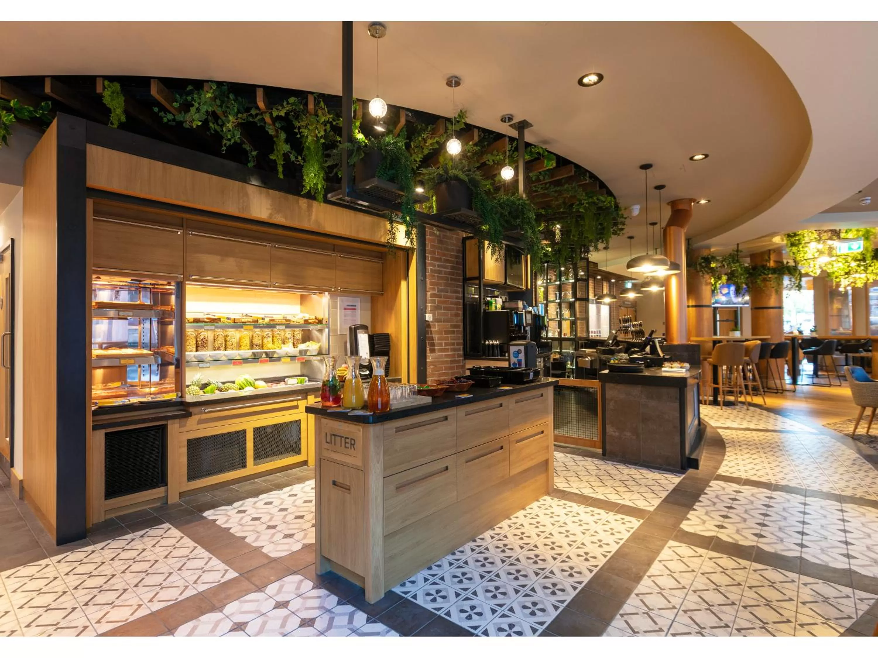 Restaurant/places to eat in Point A Hotel Dublin Parnell Street