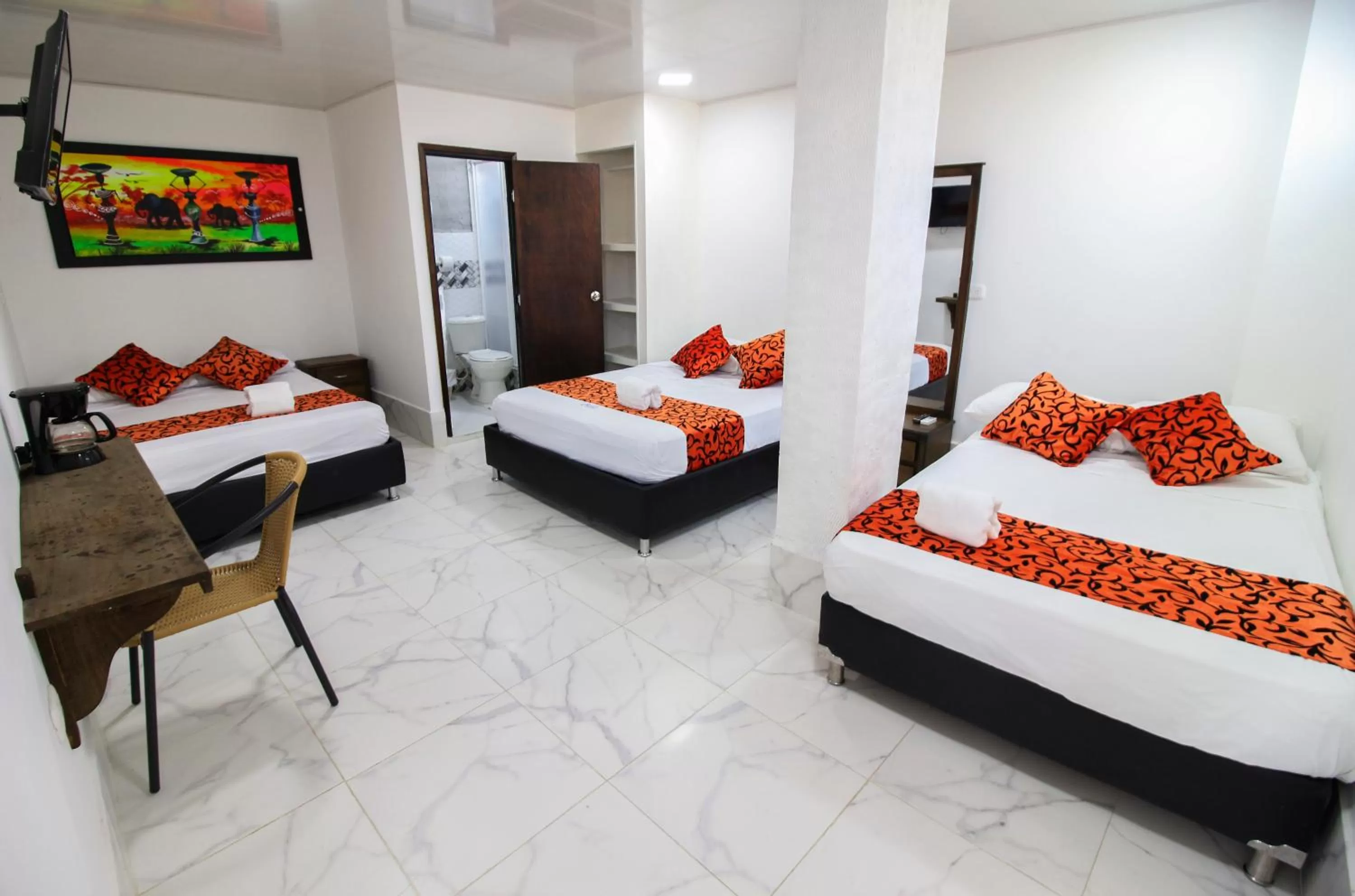 Photo of the whole room, Bed in Hotel Bello Caribe