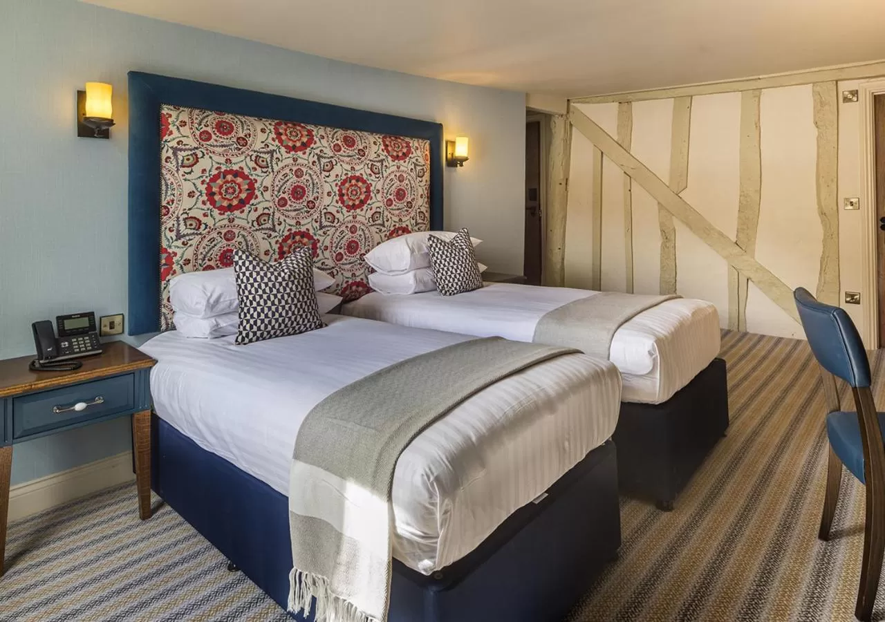 Bed in The George Hotel Colchester