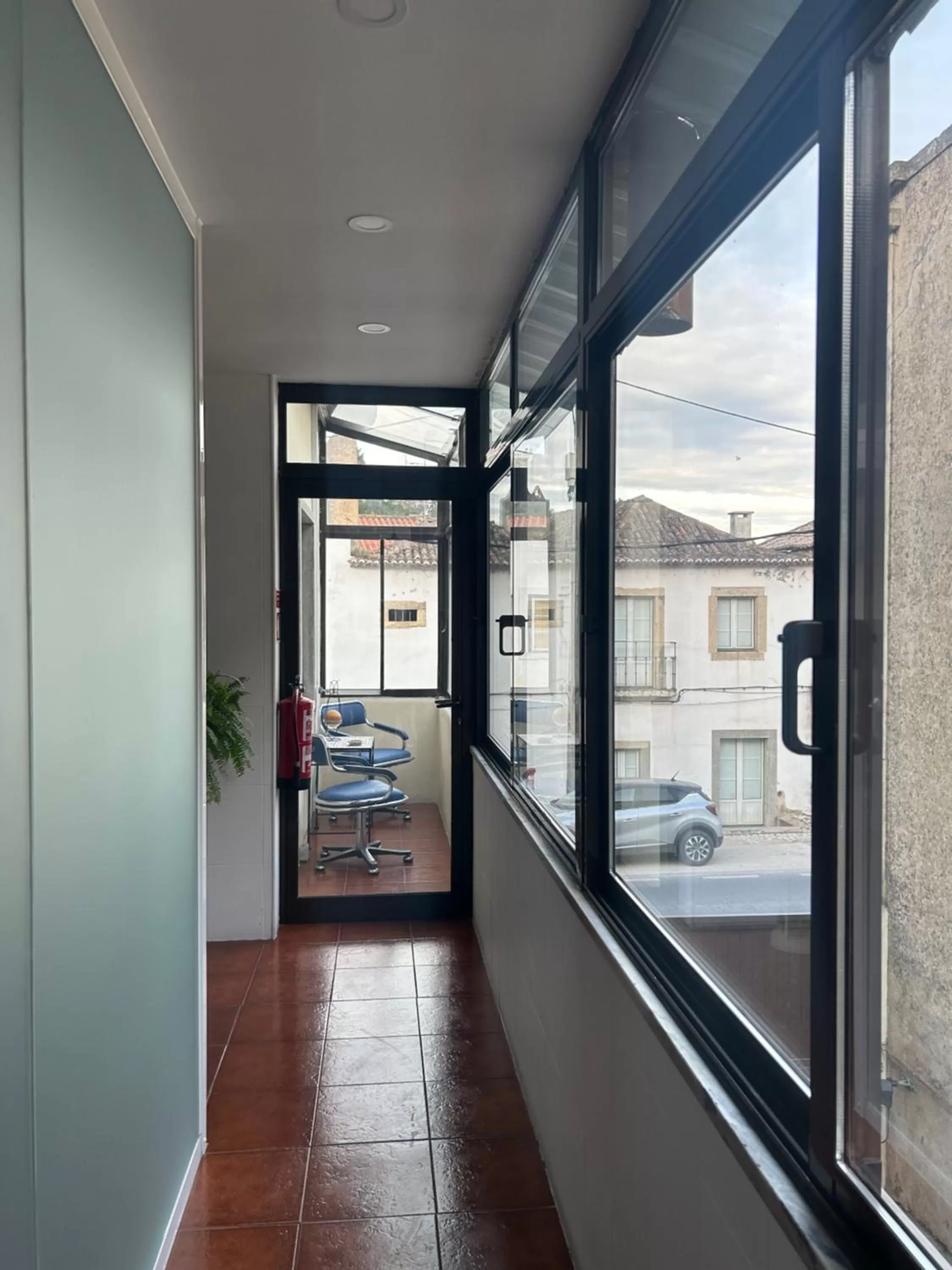 Balcony/Terrace in Alojamento Santa Catarina