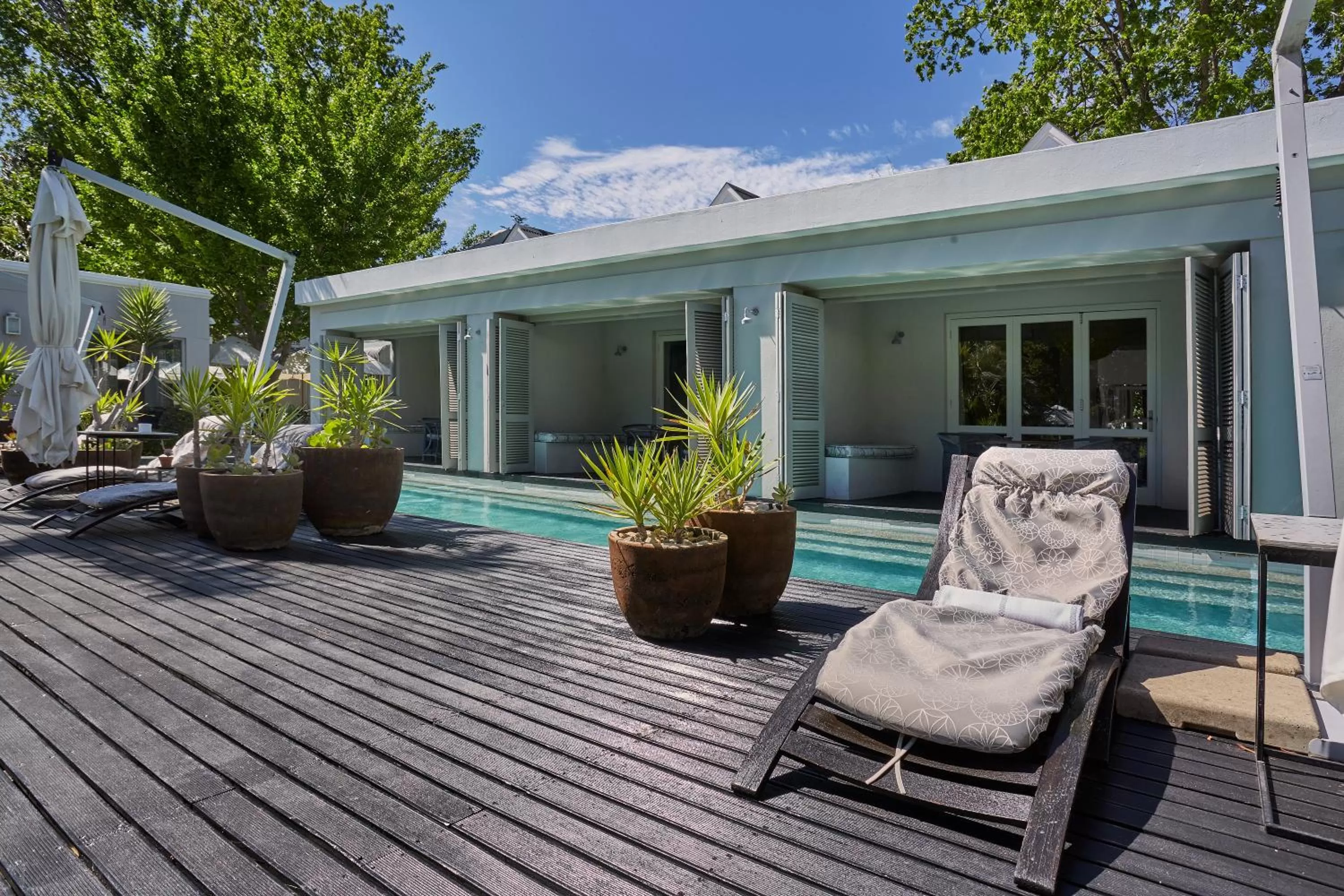 Pool view in The Robertson Small Hotel and Spa by The Living Journey Collection