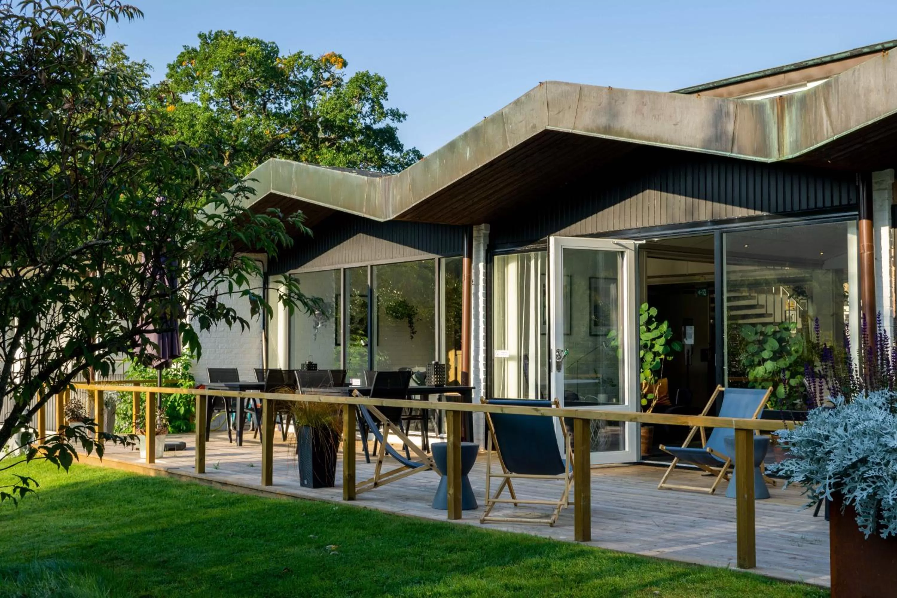Balcony/Terrace in Hotell Solhem Park