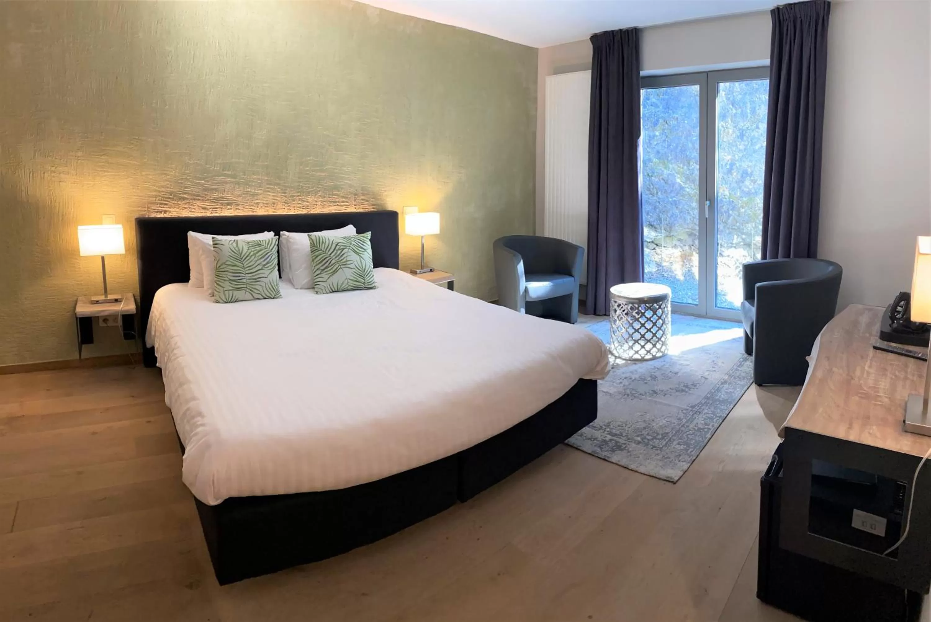 Bed in Hôtel WELLNESS EAU DE ROCHE Durbuy