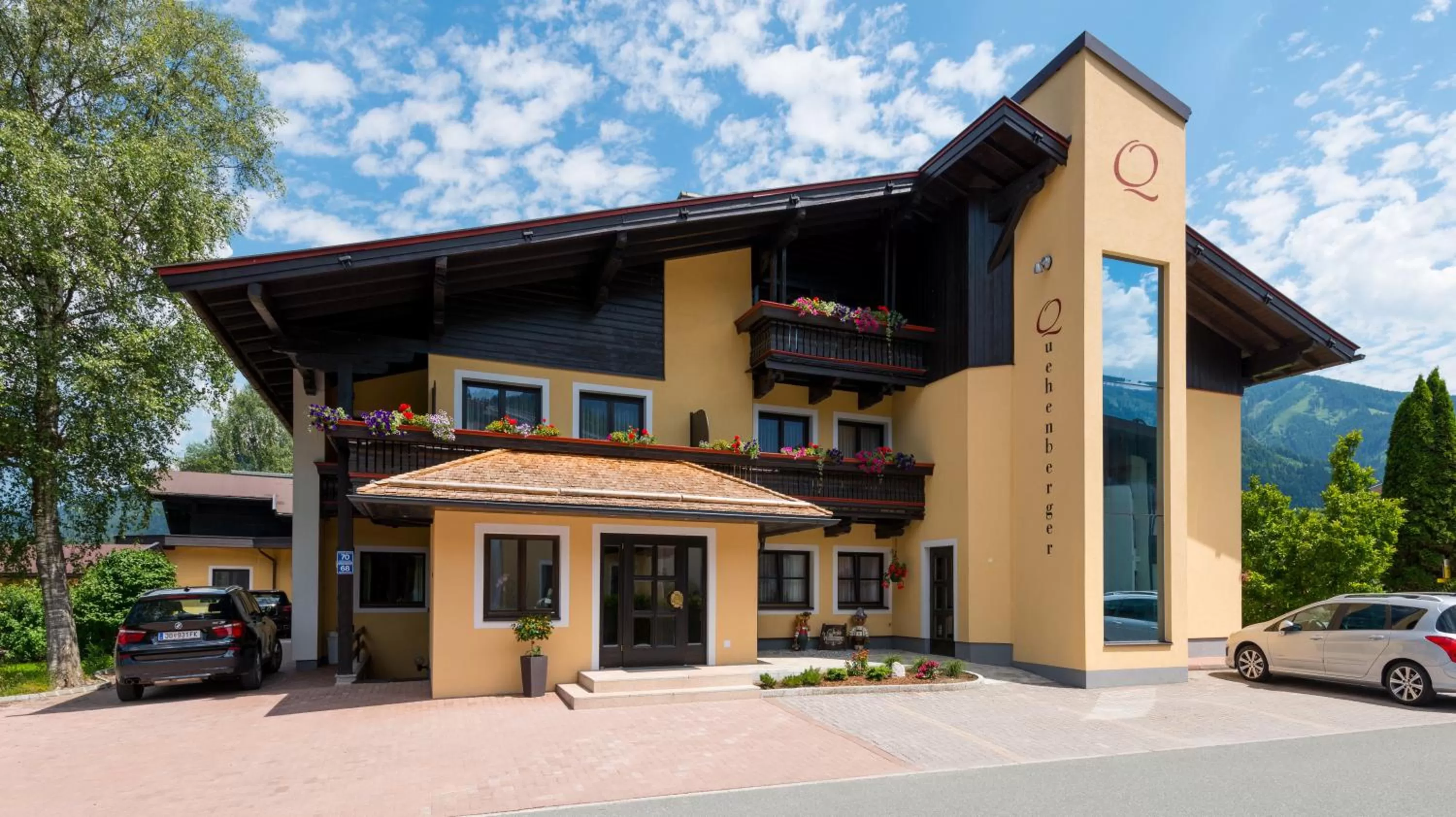 Property building in Hotel Quehenberger