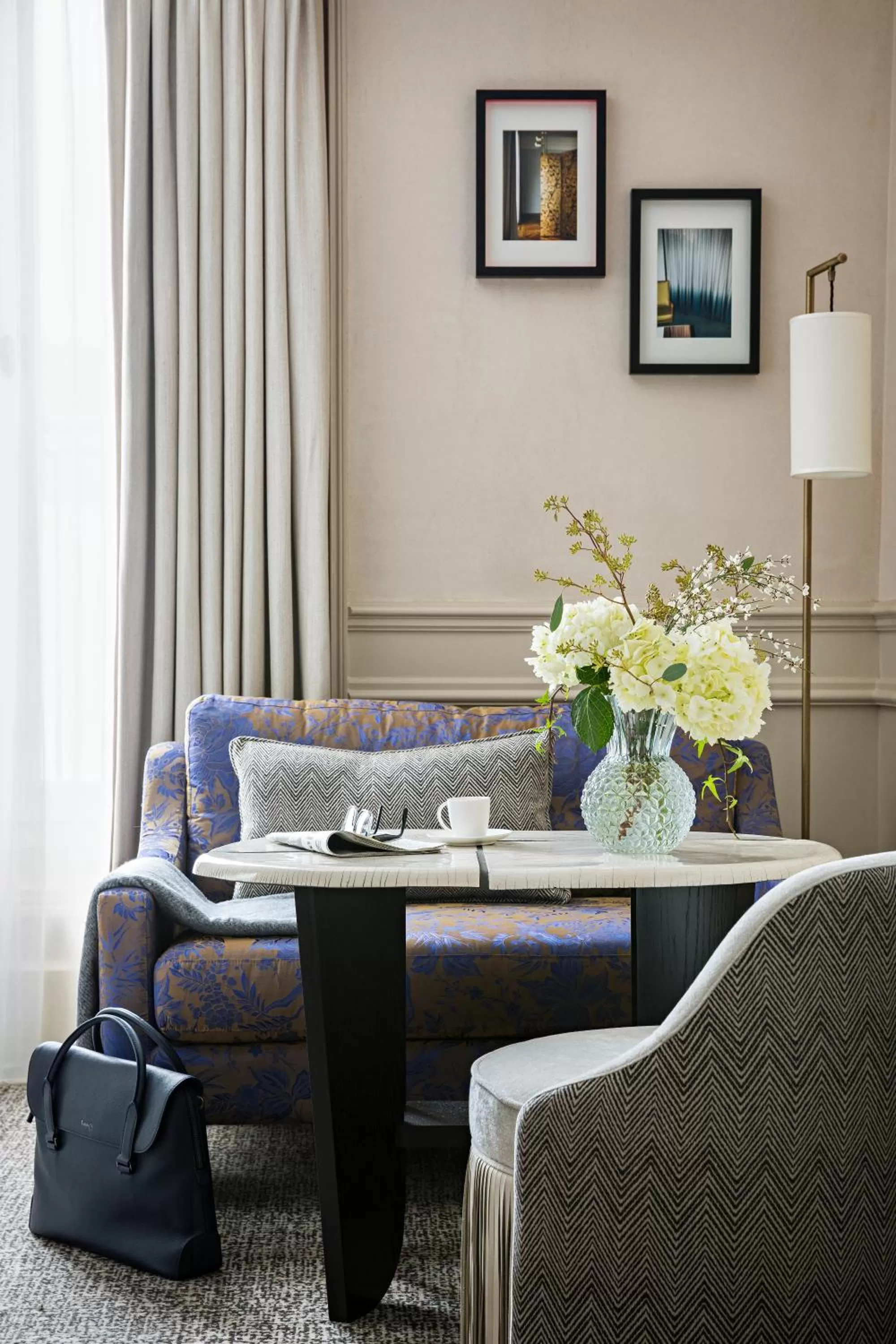 Seating area in Sofitel Le Scribe Paris Opera