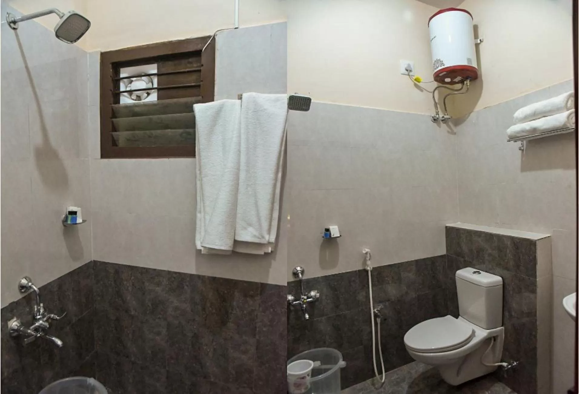 Shower in Kumbakonam Inn Hotels - Kumbakonam Inn Stay