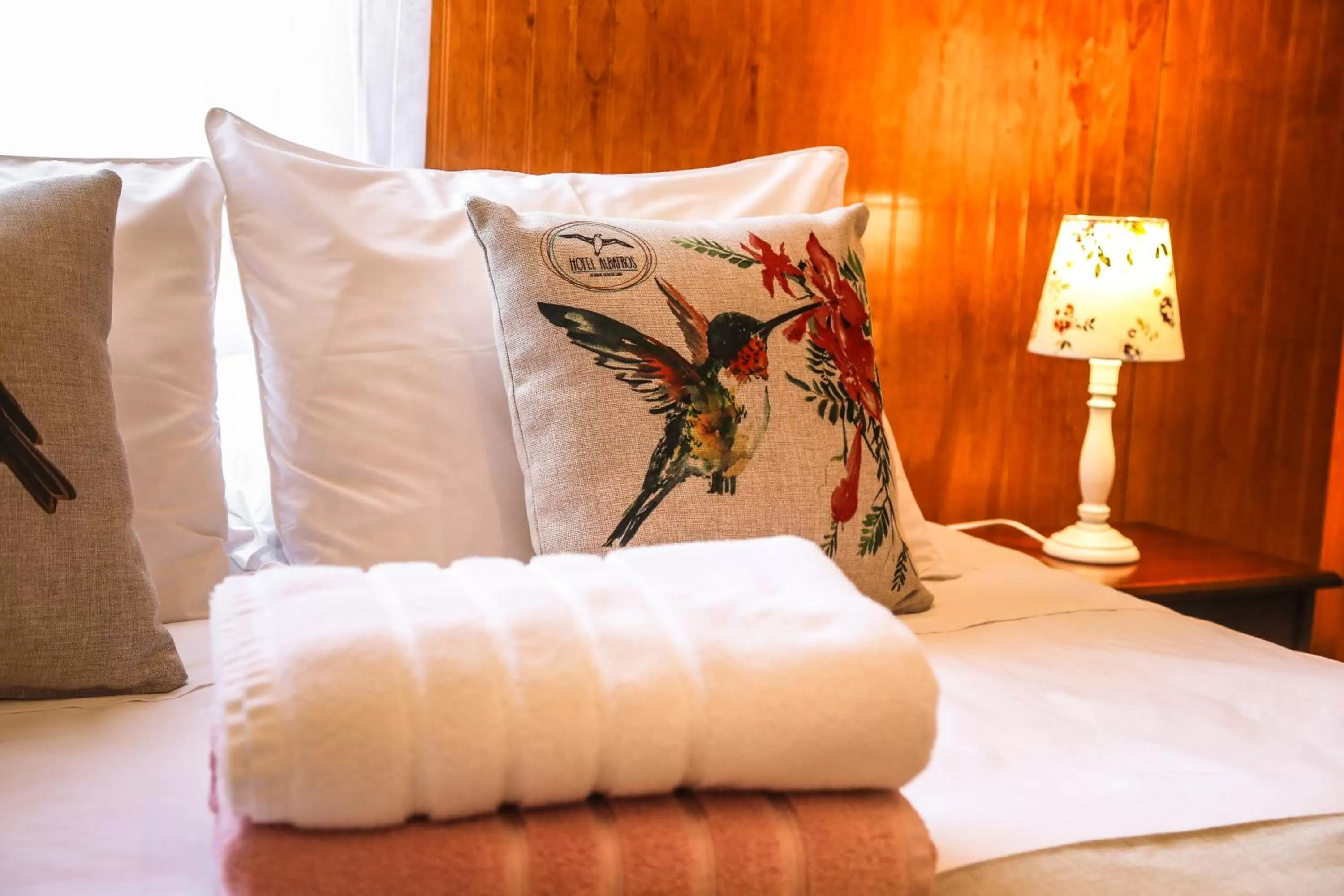 Bed in Hotel Albatros