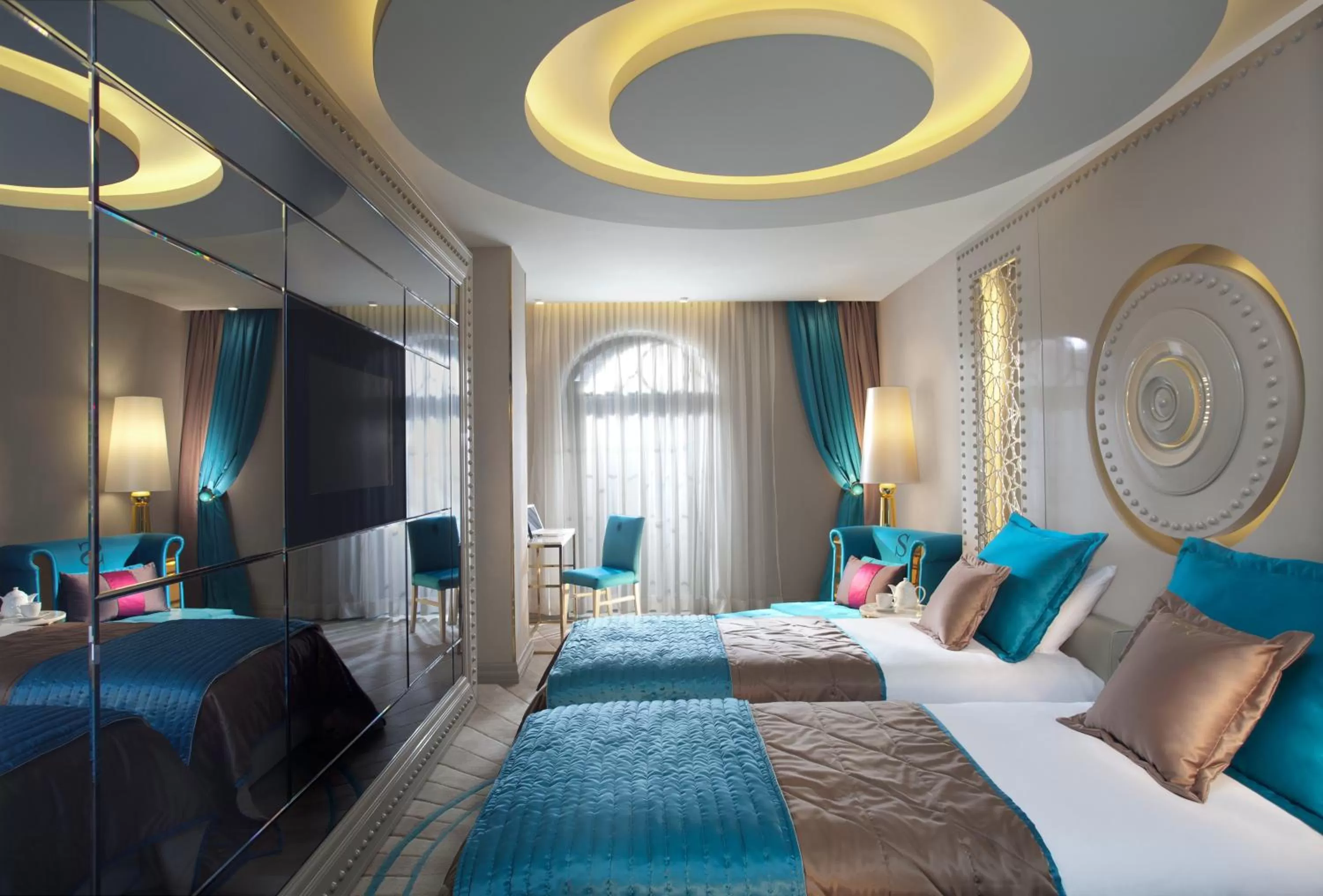 Photo of the whole room, Bed in Sura Design Hotel & Suites