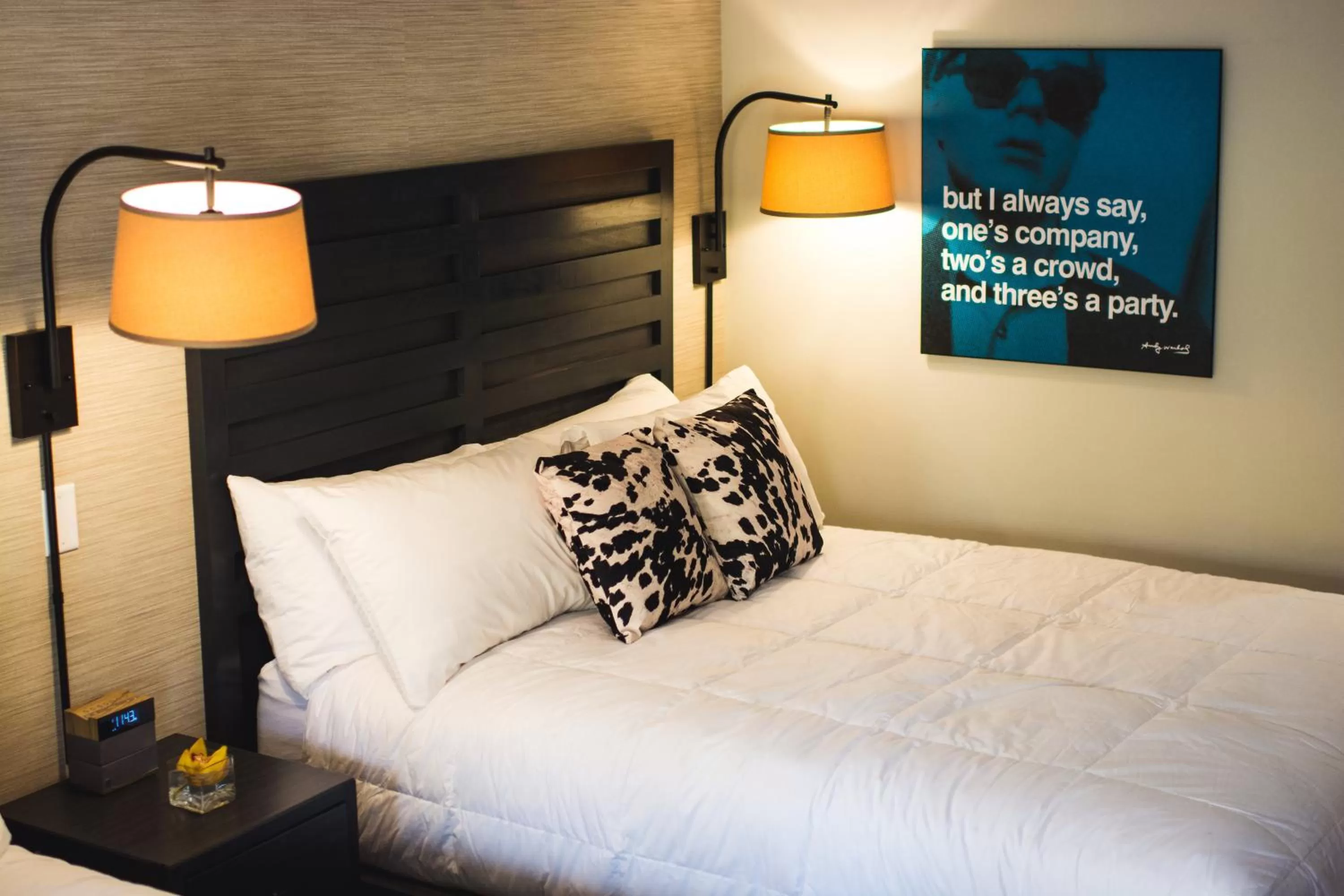 Bed in Hotel Hi-Ho - Contactless Check-In