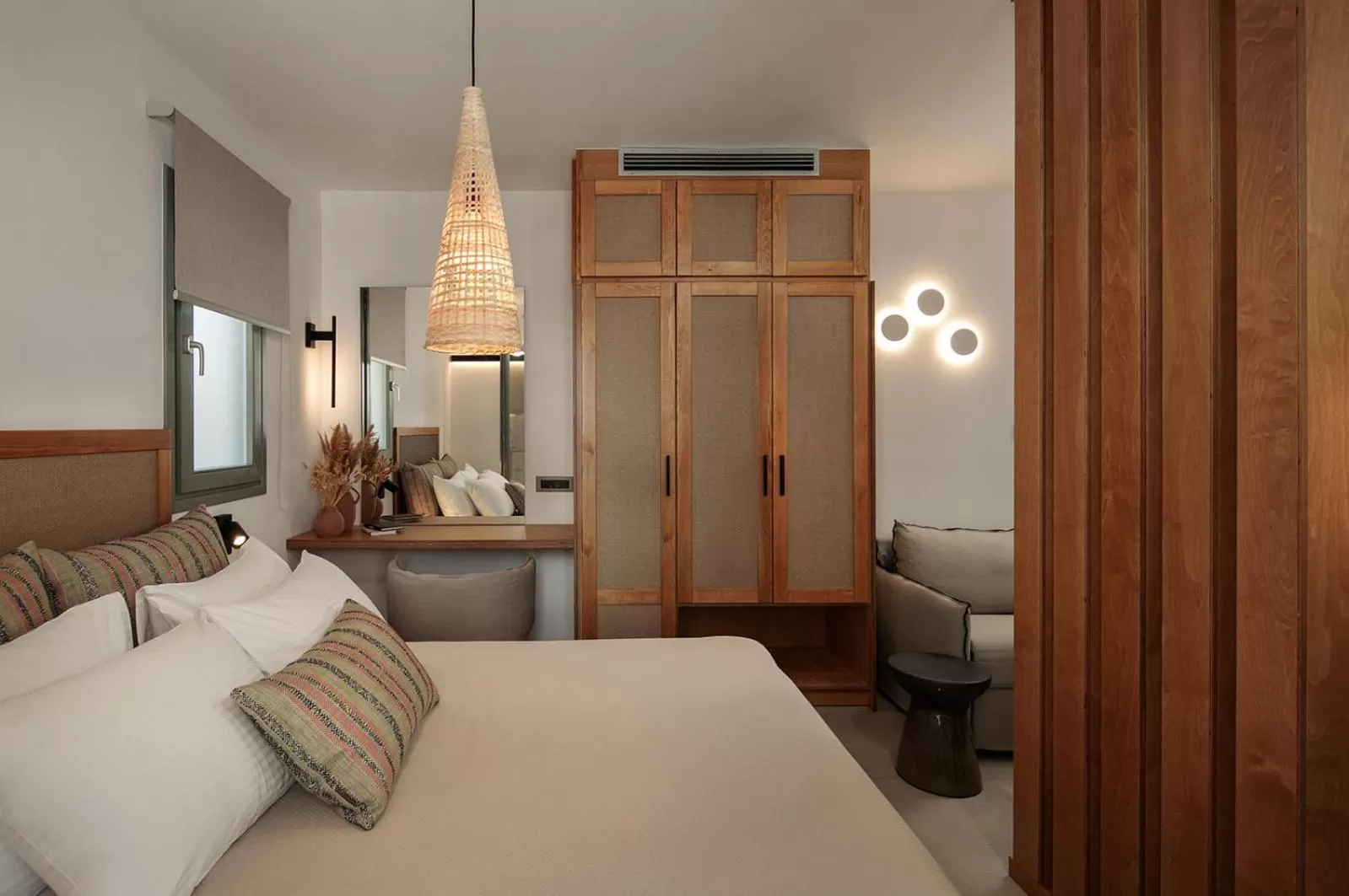 Bed in "Makava Suites" Your Luxe Urban Sanctuary