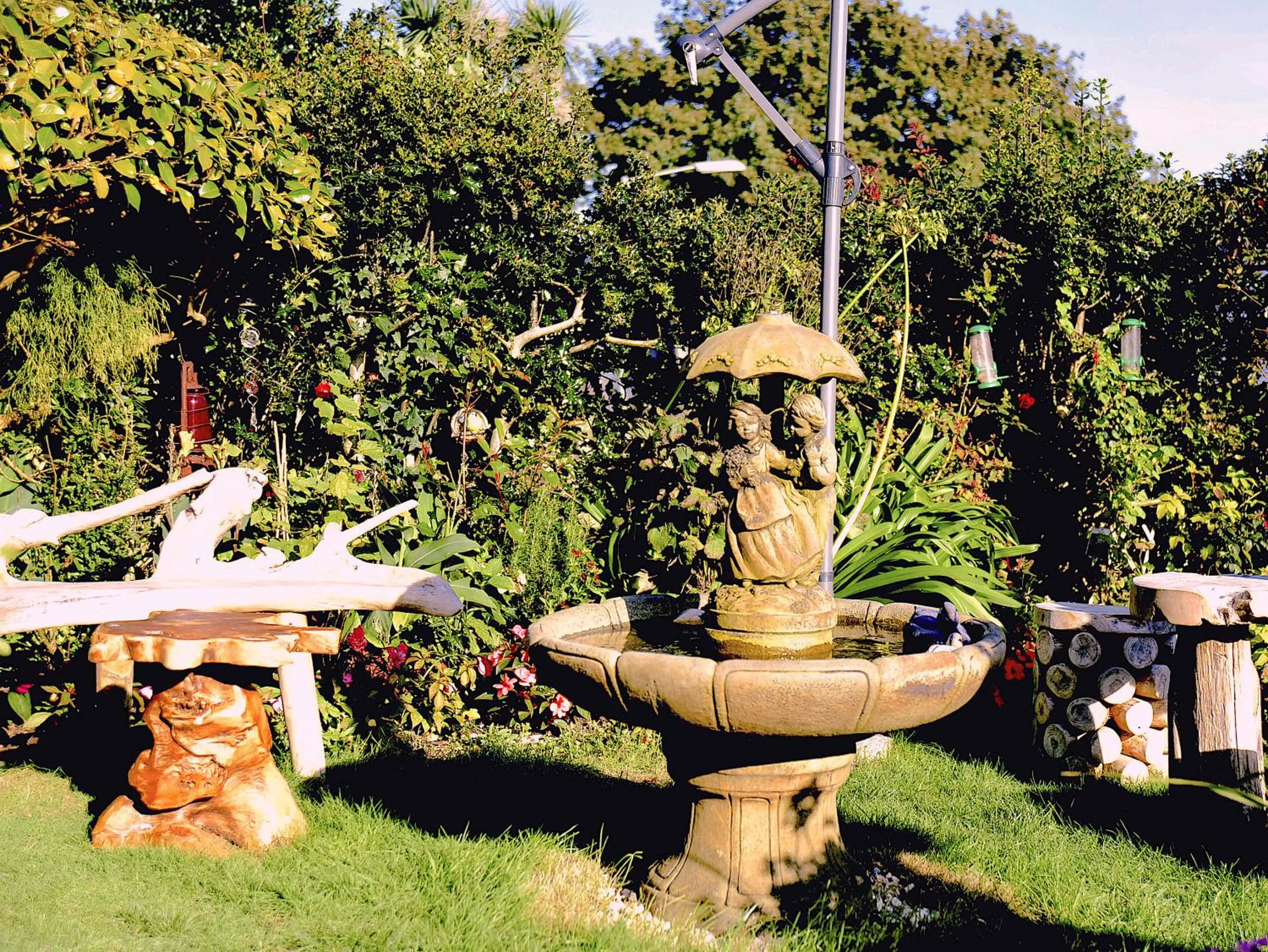 Decorative detail in Poltair Guest House