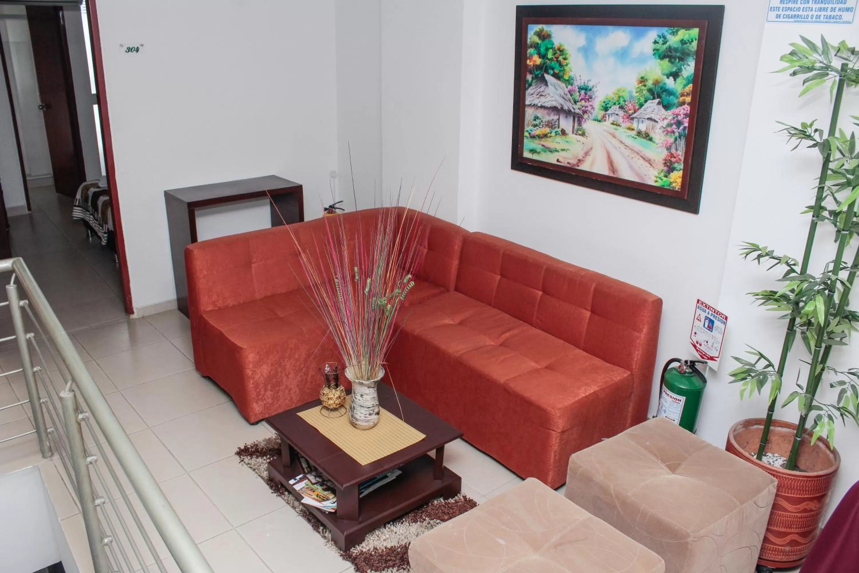 Seating Area in Hotel Santorini Neiva