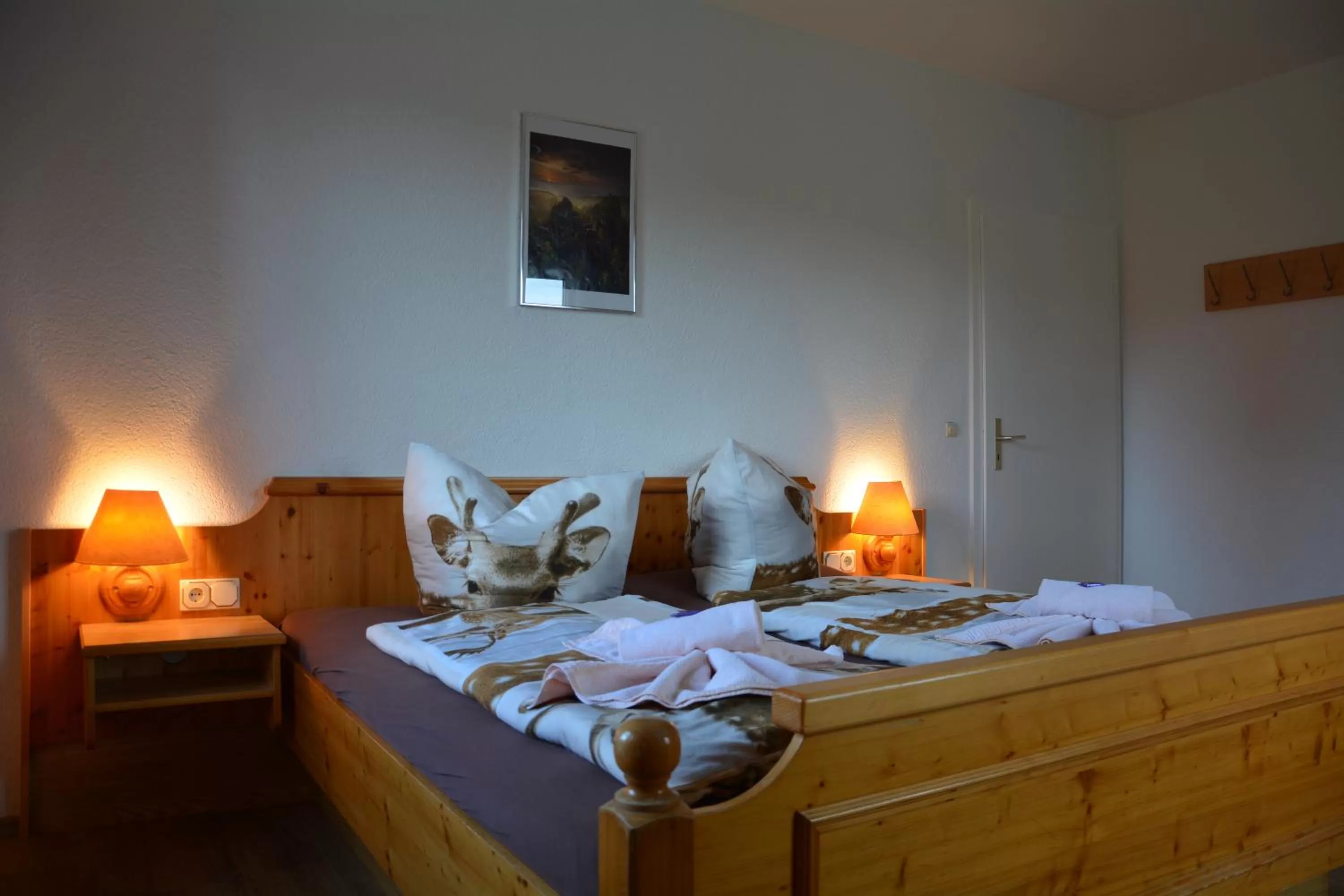 Bed in Waldgasthof Bad Einsiedel