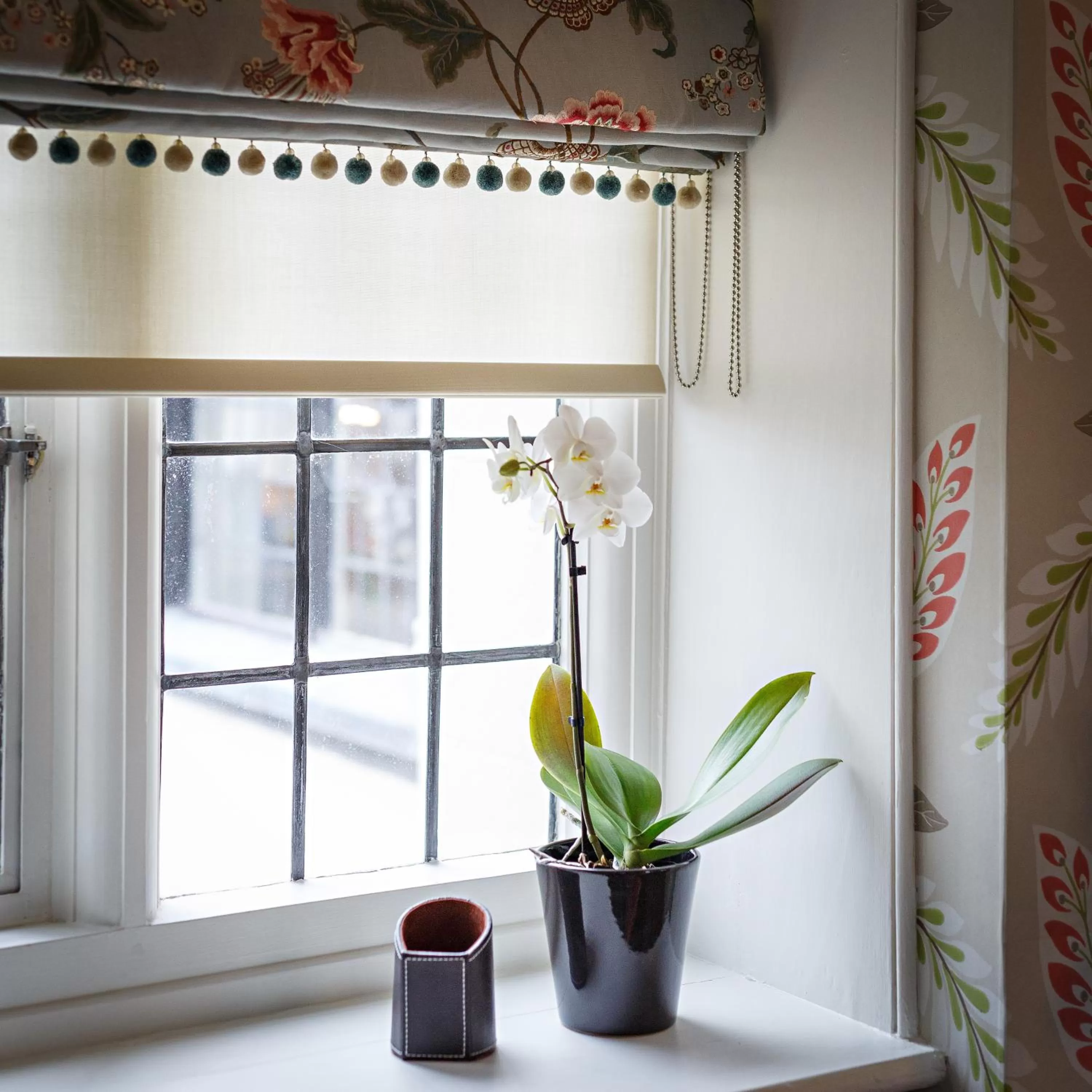 Decorative detail in The Assembly House in central Norwich