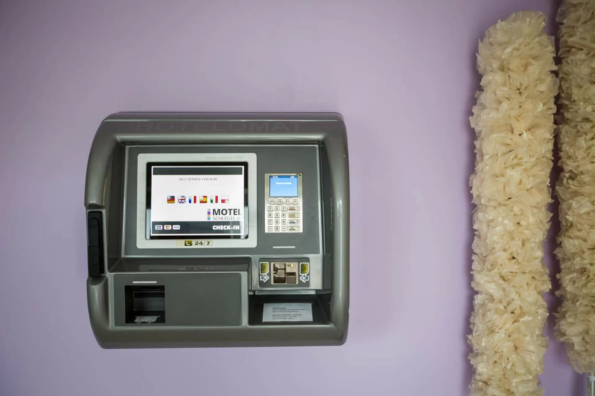 Lobby or reception, TV/Entertainment Center in MOTEL Schlegel