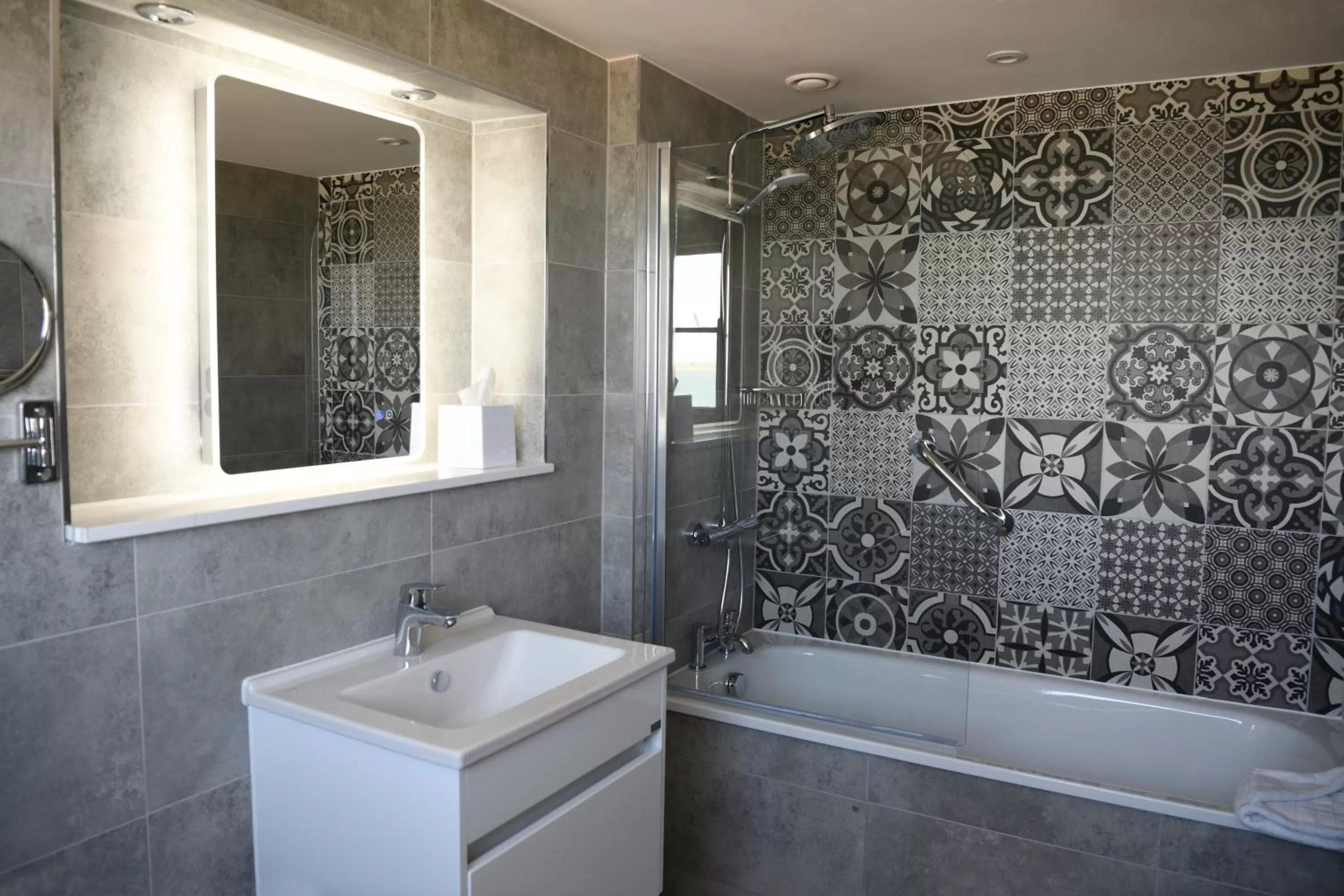 Bathroom in Dover Marina Hotel & Spa, Tapestry Collection by Hilton