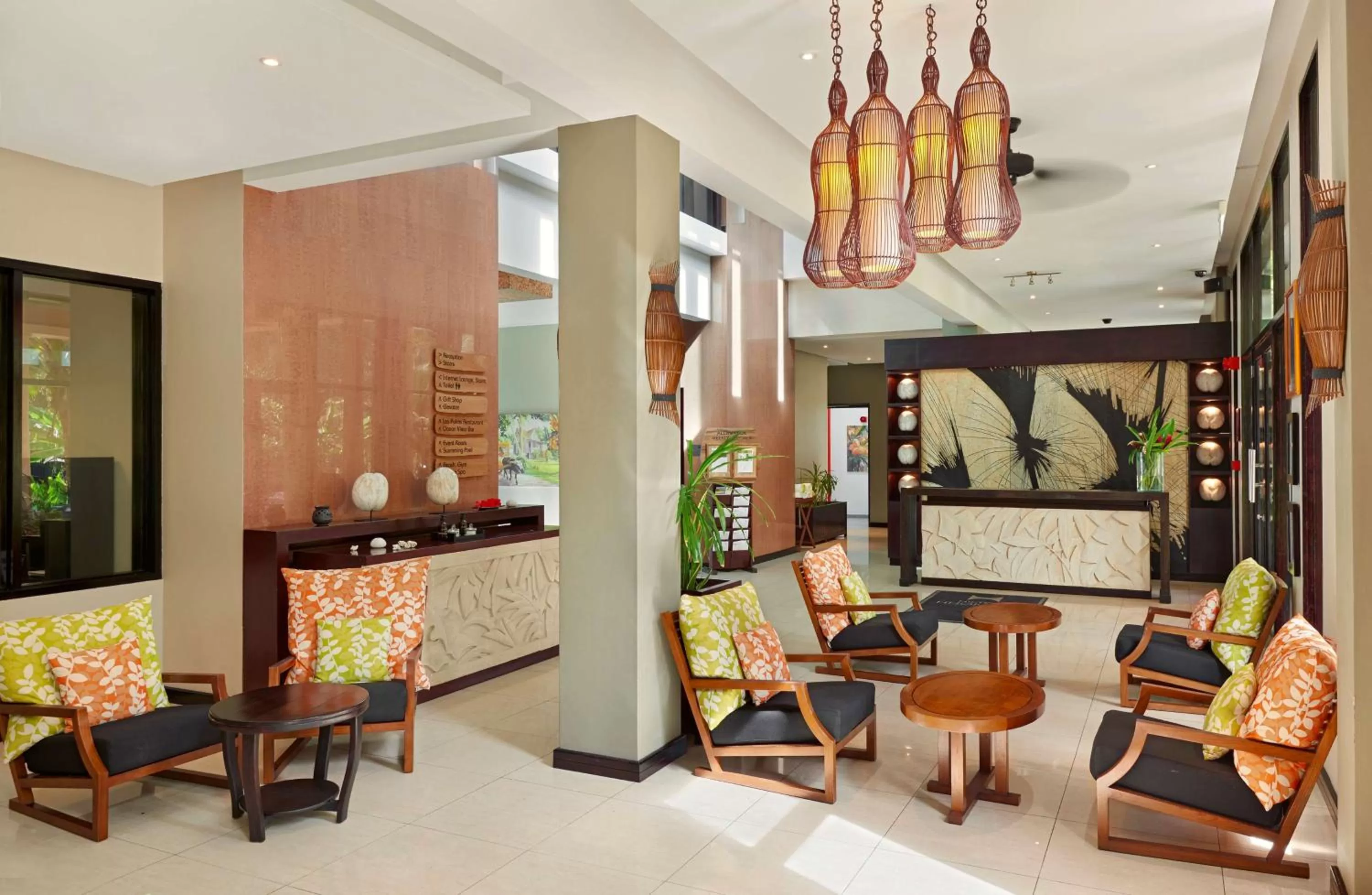Lobby or reception in DoubleTree by Hilton Seychelles Allamanda Resort & Spa