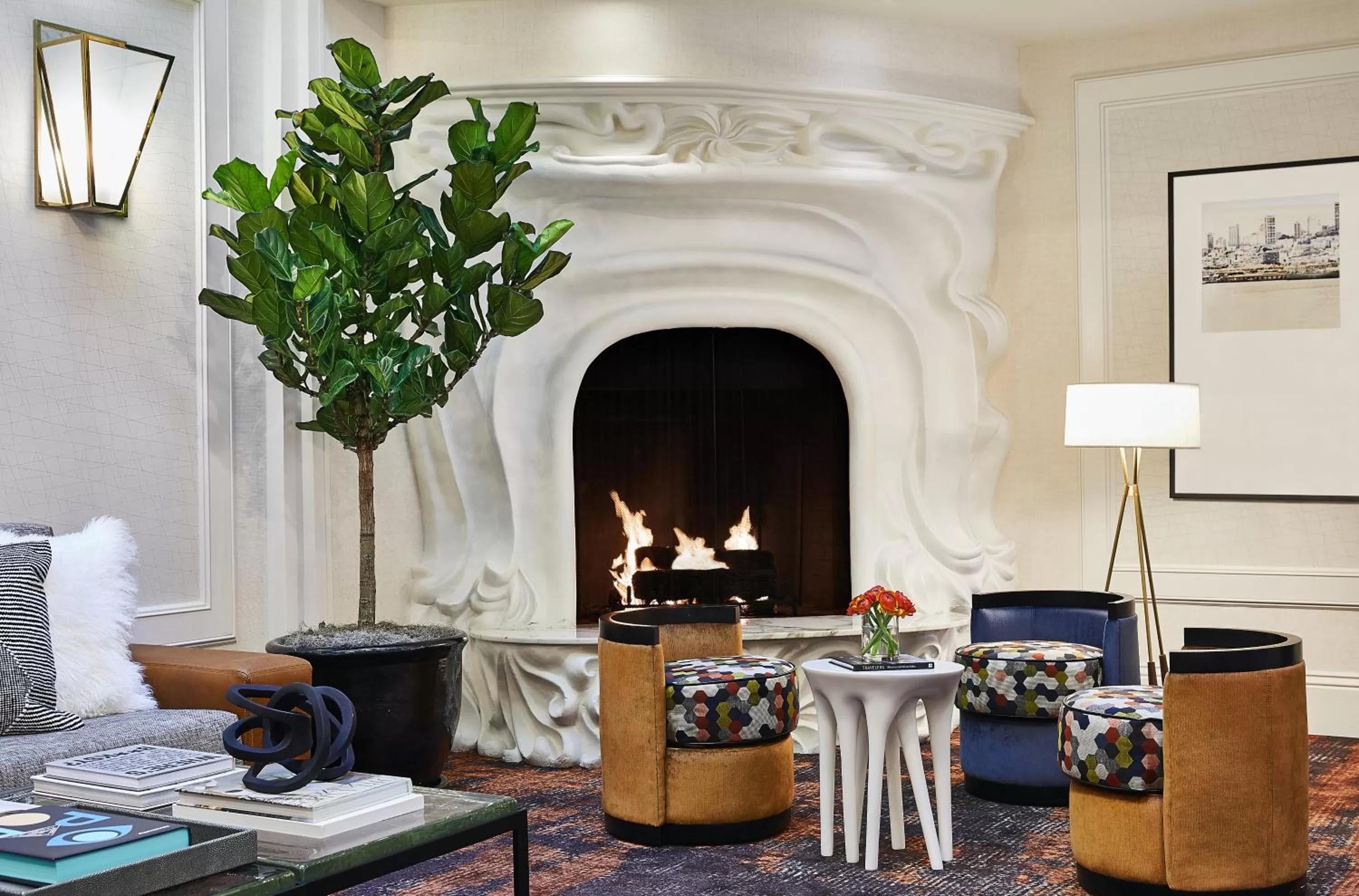 Lobby or reception in Galleria Park Hotel