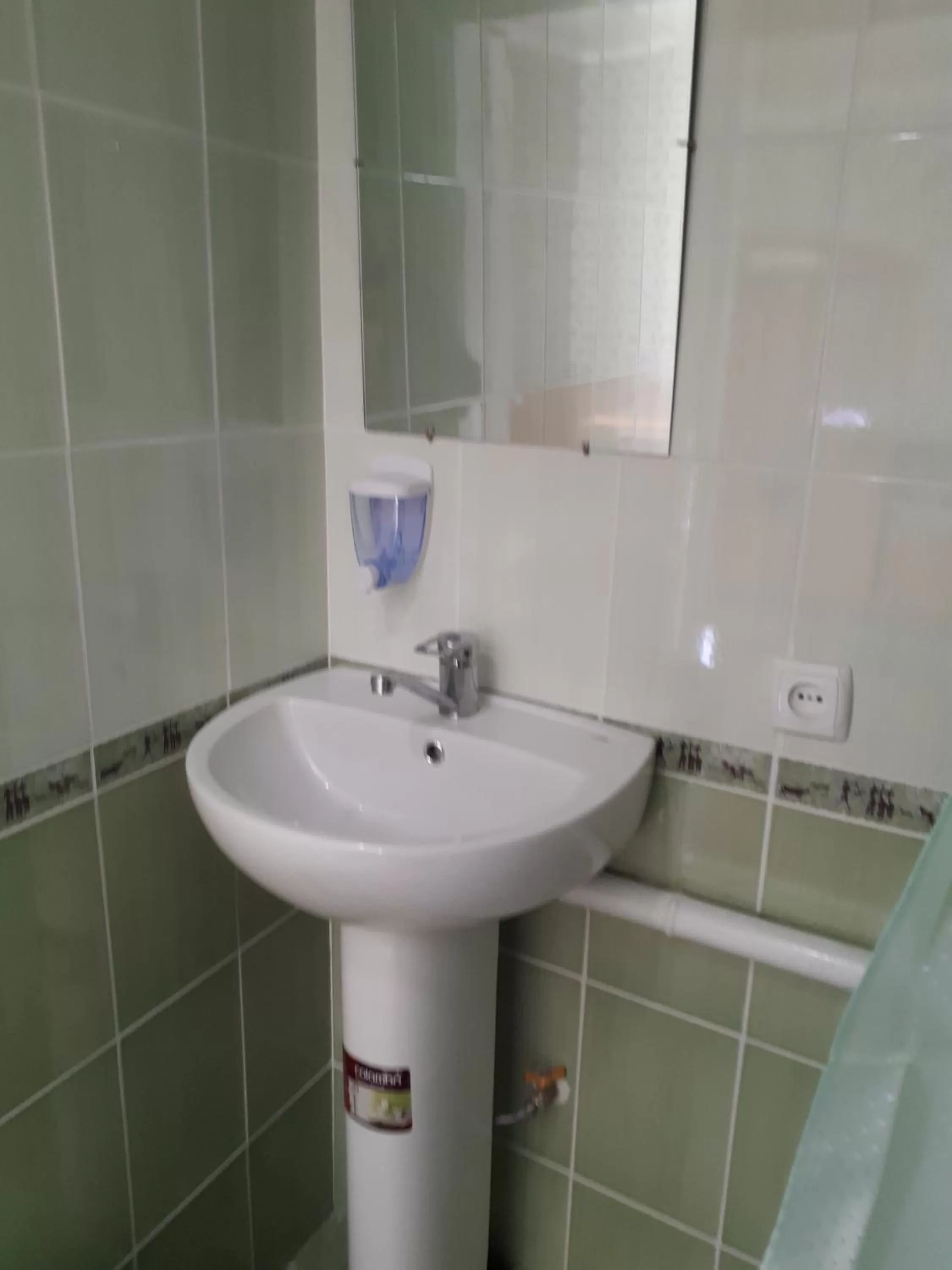 Shower in Hotel Gostynnyi Dvir