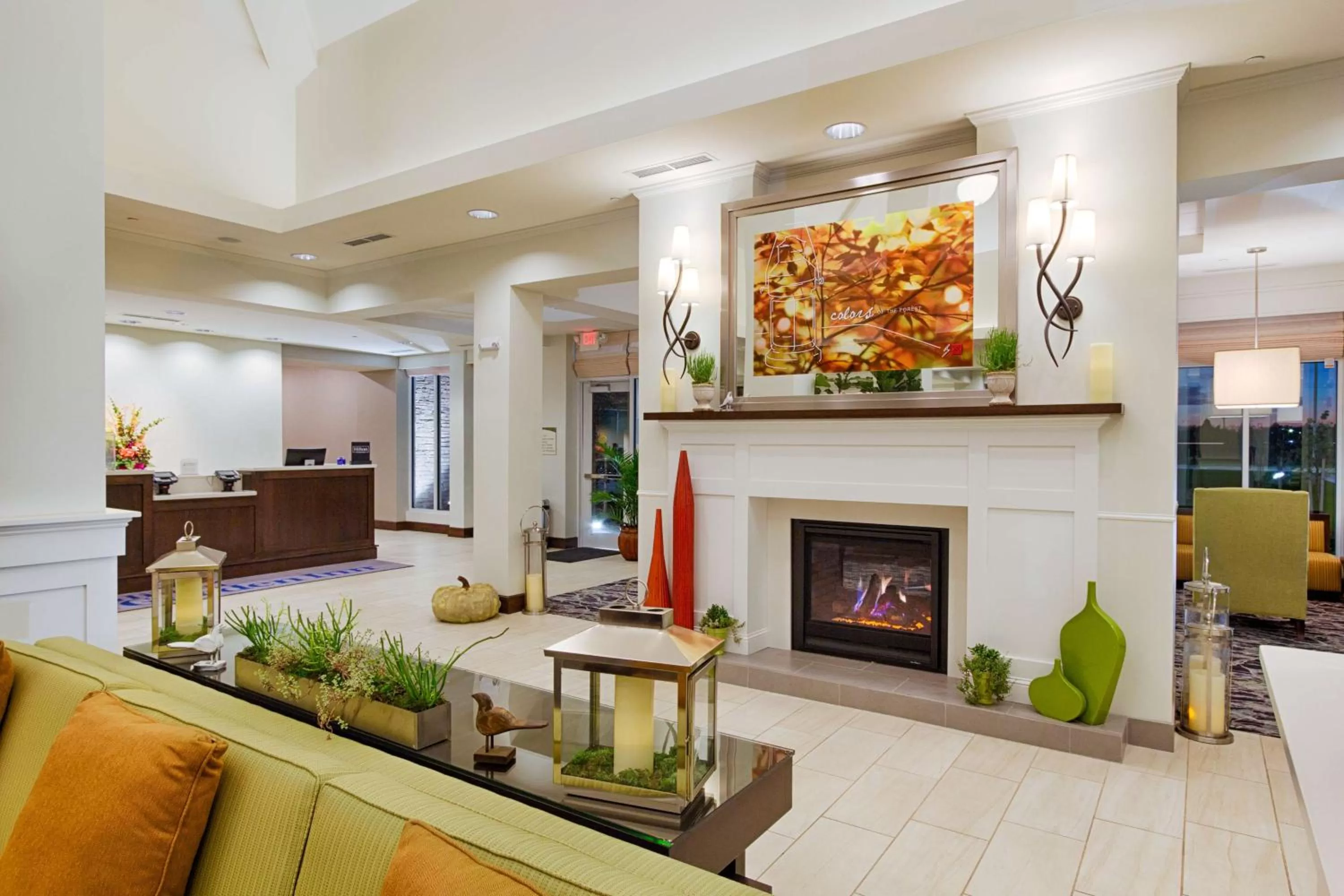 Lobby or reception in Hilton Garden Inn Salina