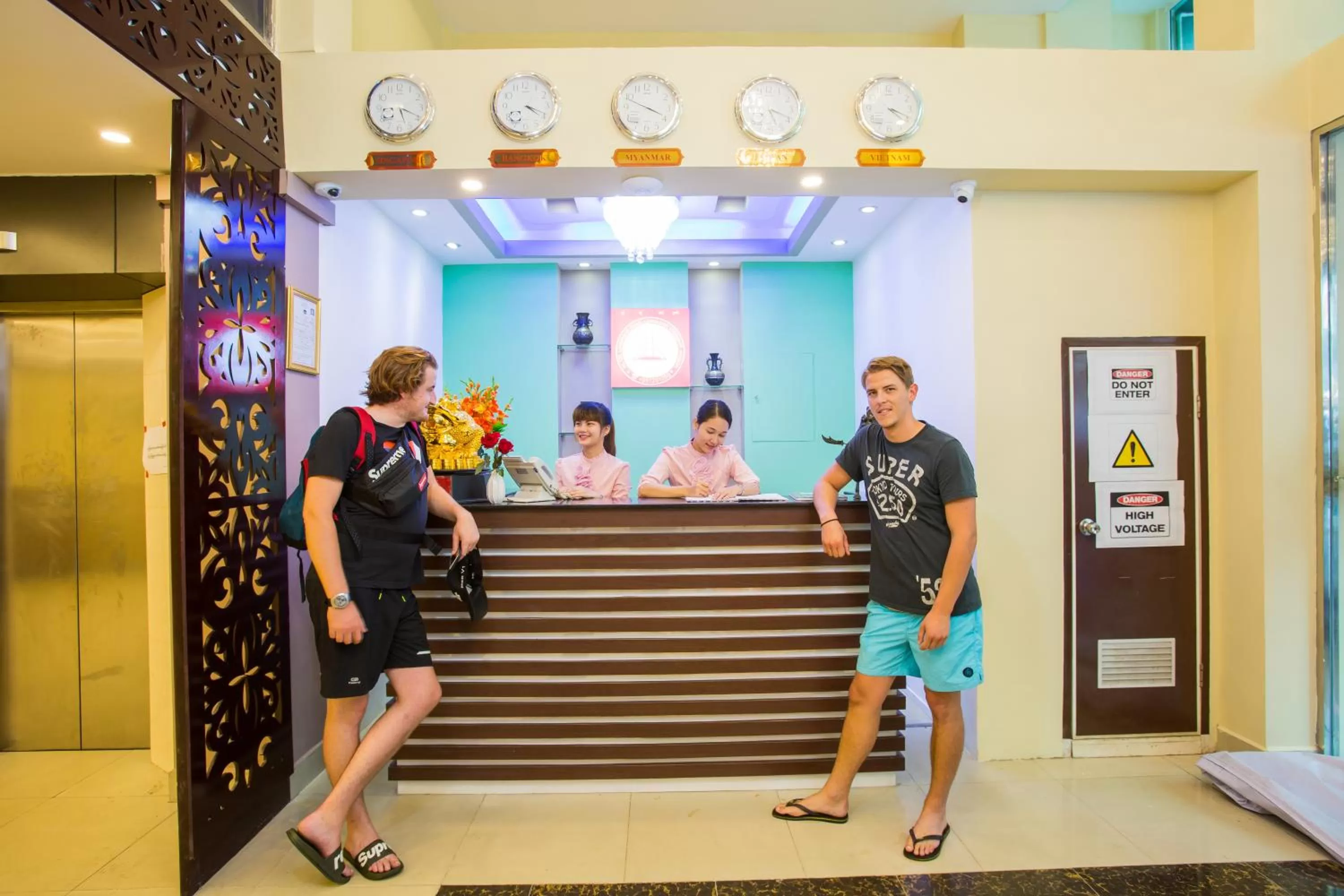 Lobby or reception in Golden Gate China Town Hotel