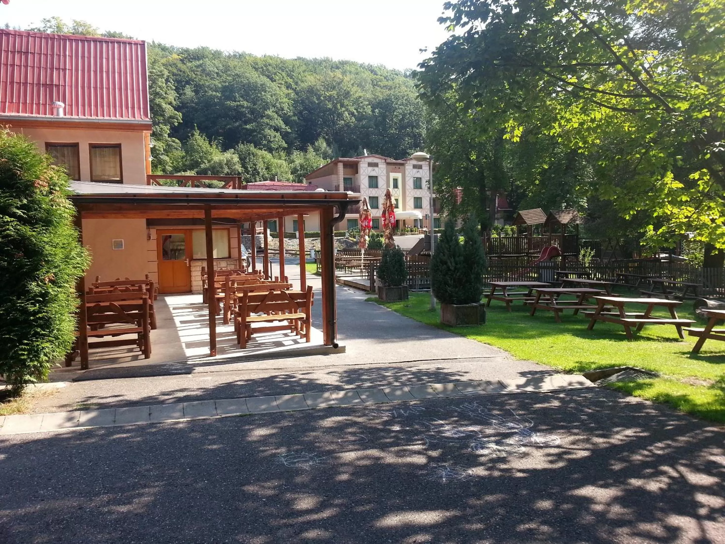 Balcony/Terrace, Property Building in Hotel Loucky