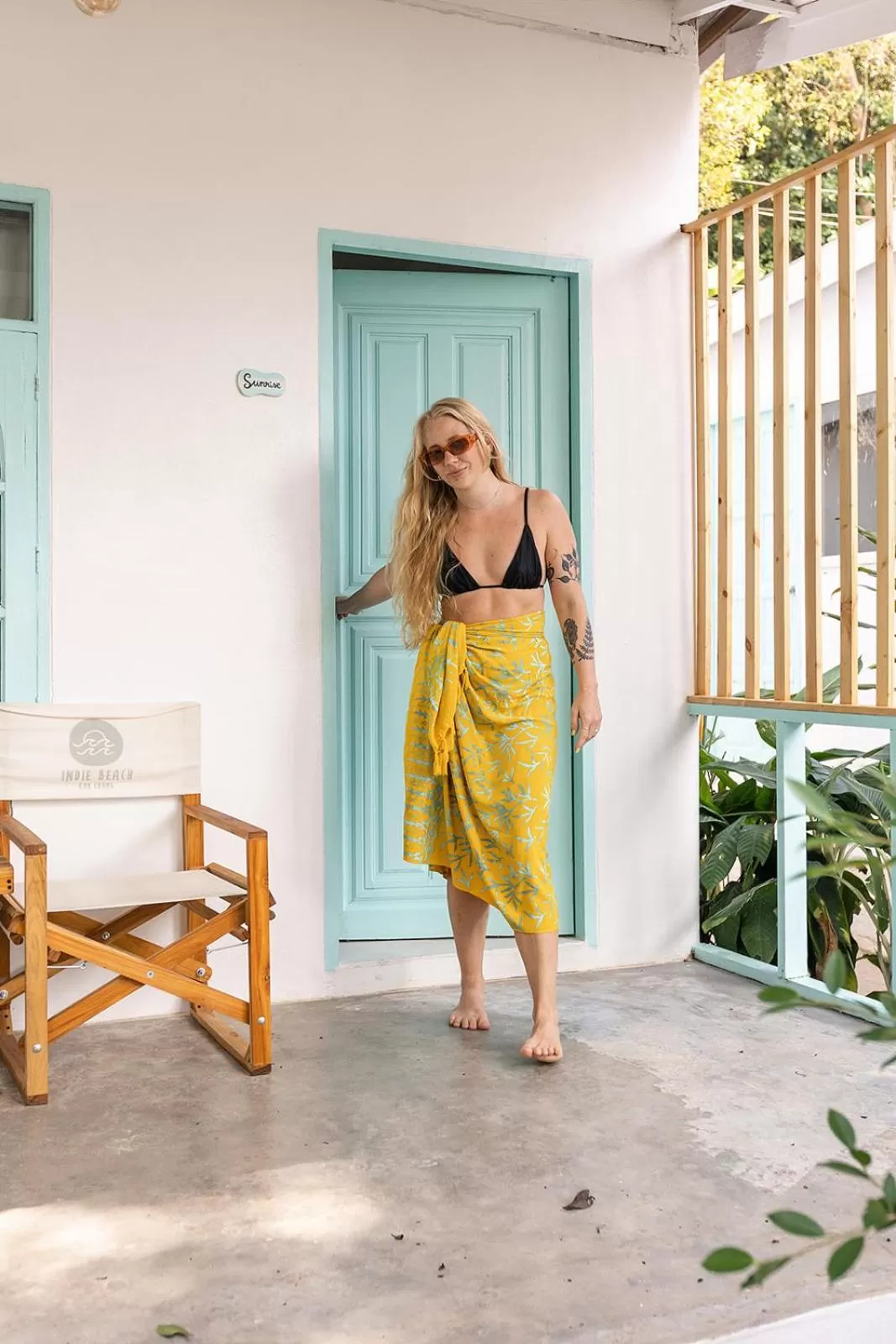 Children in Indie Beach Bungalows