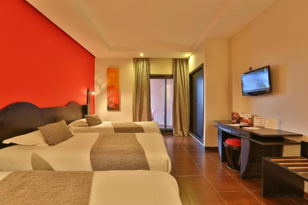 Triple Room with Station View in Red Hotel Marrakech