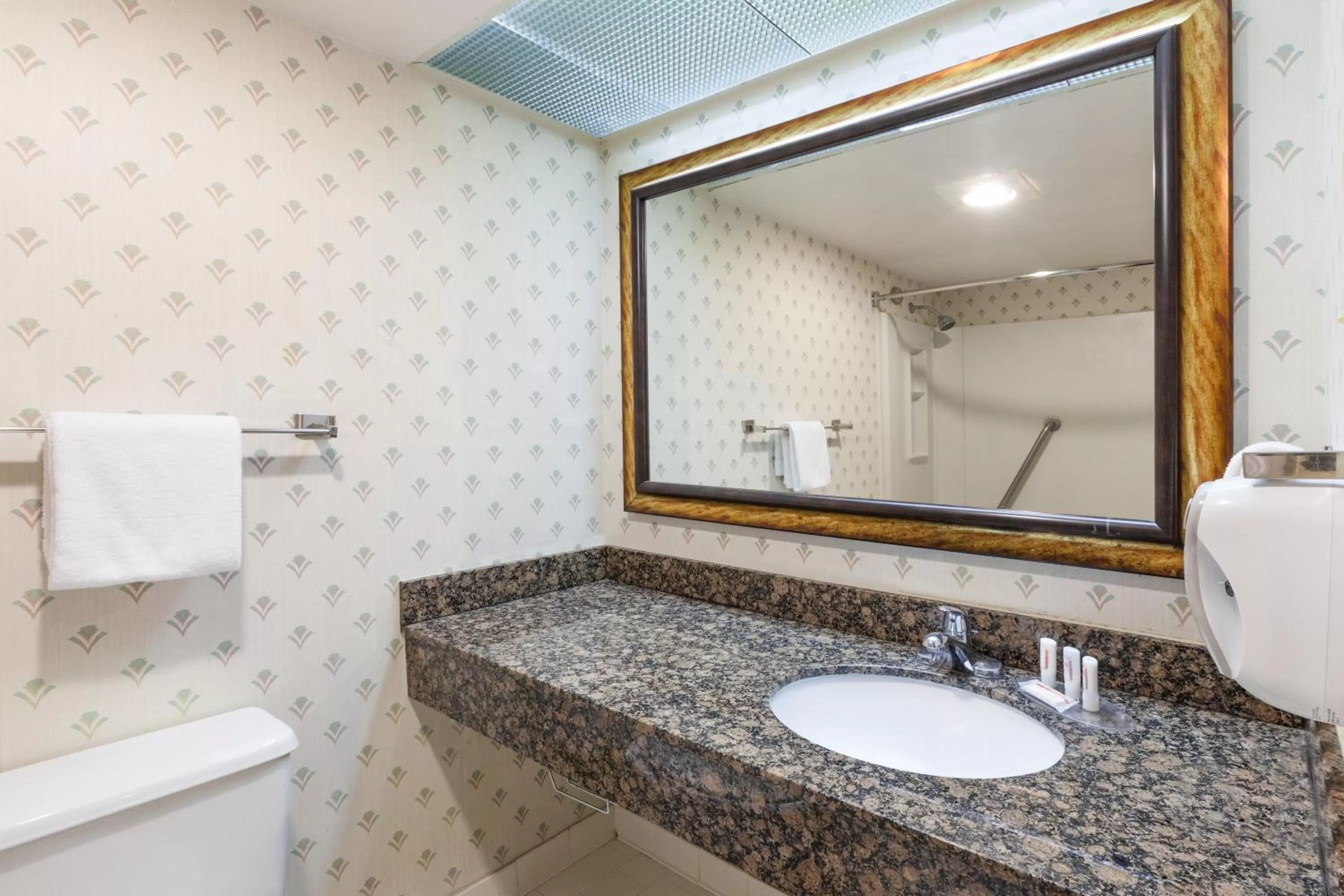 Bathroom in Days Inn by Wyndham Sherman