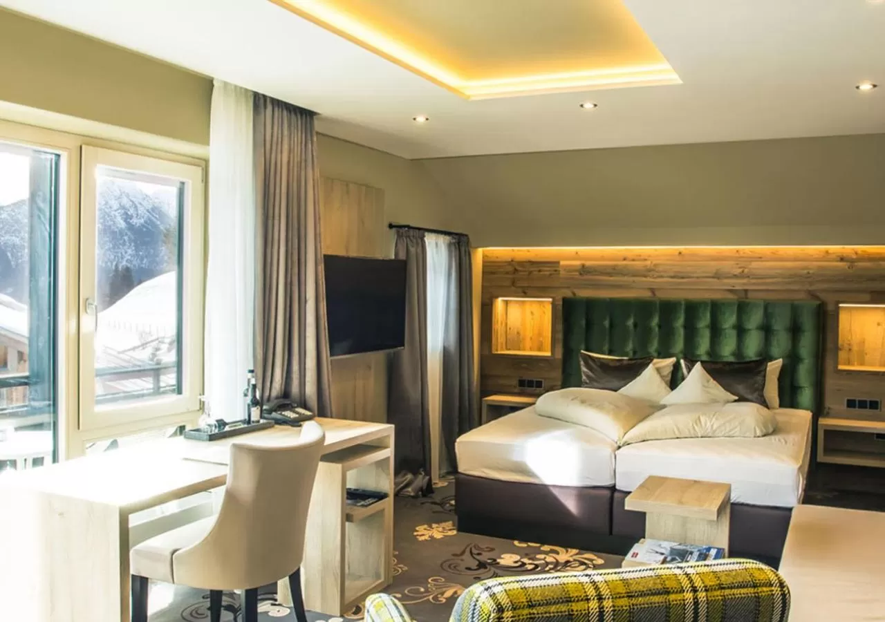 Photo of the whole room, Bed in Hotel Bergruh