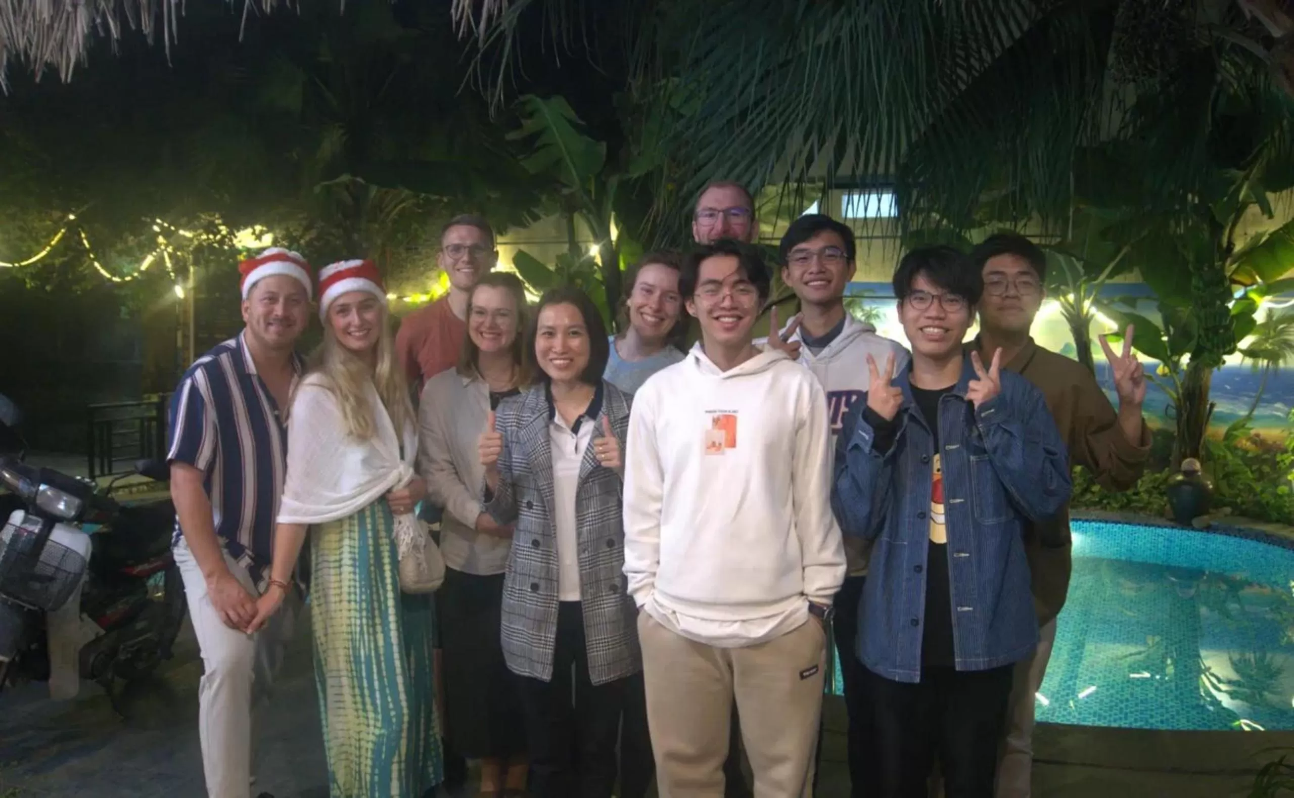 People in Tam Coc Full House Homestay