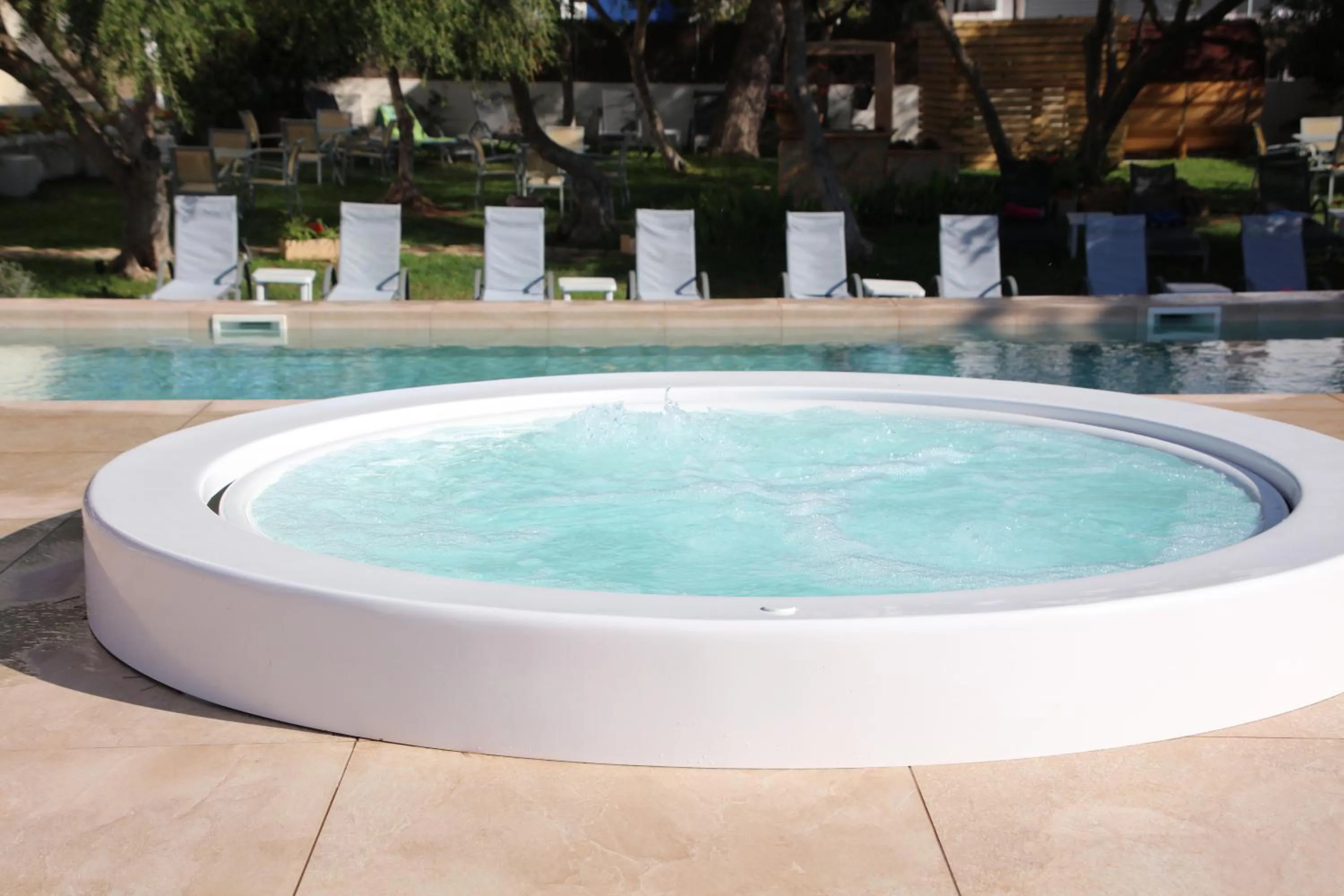 Hot Tub in Hotel Clumba