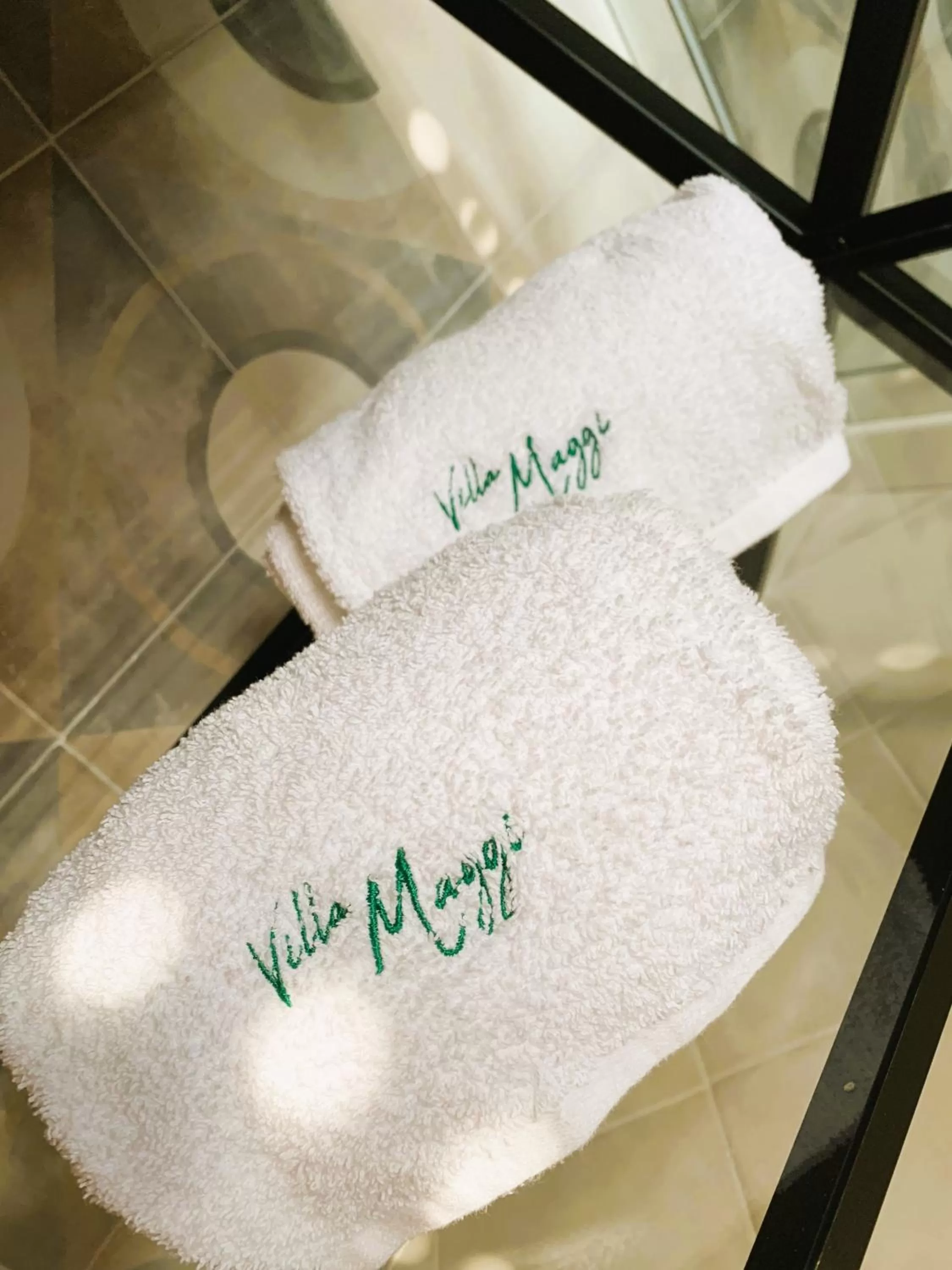 Text overlay in B&B Villa Maggi