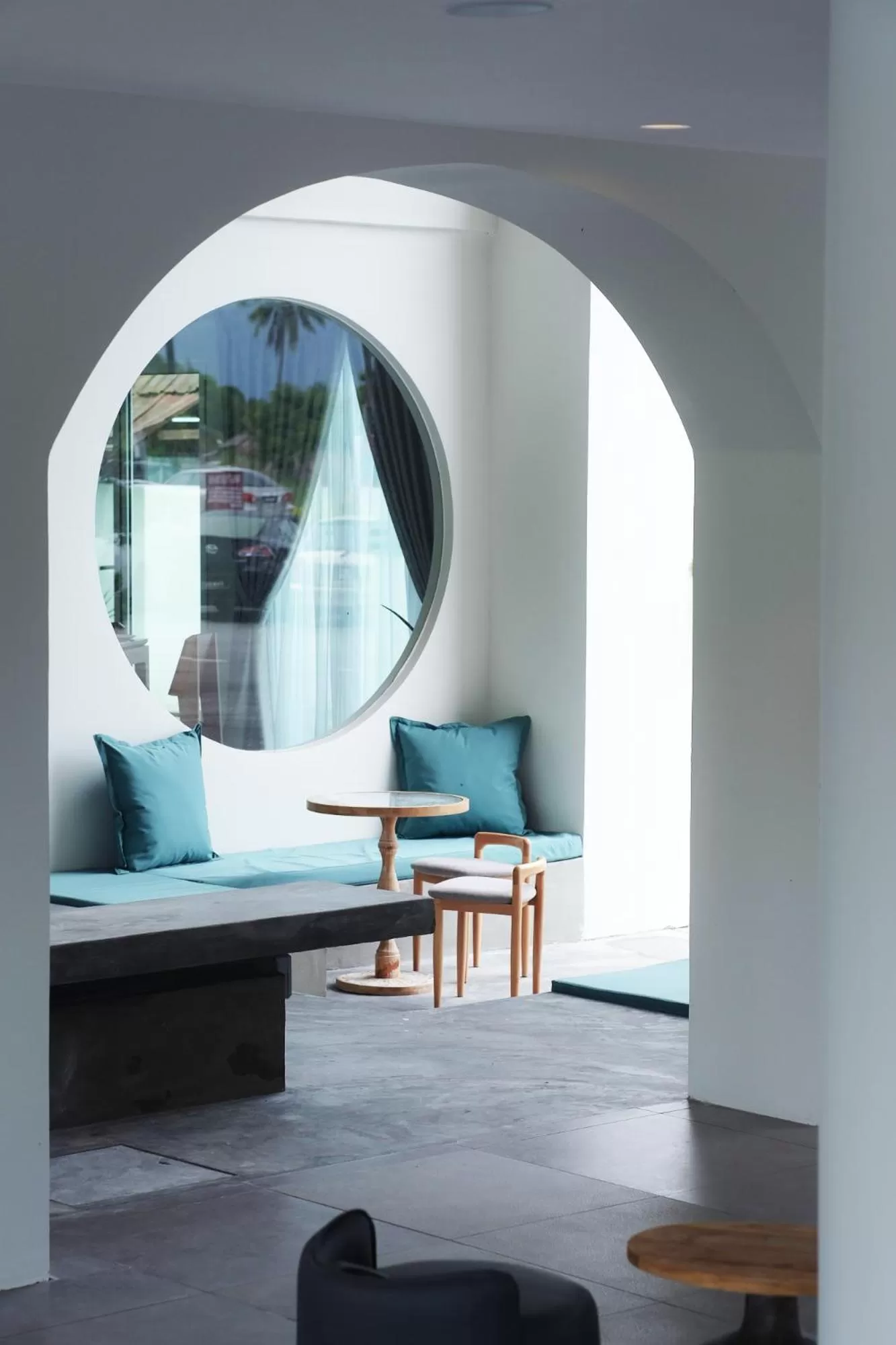 Seating area in The Bayou Hotel Langkawi