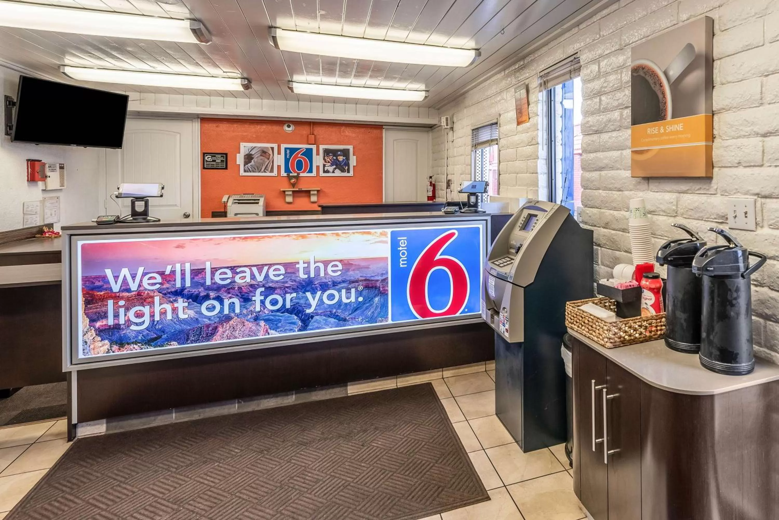 Lobby or reception in Motel 6 Eloy Arizona Casa Grande