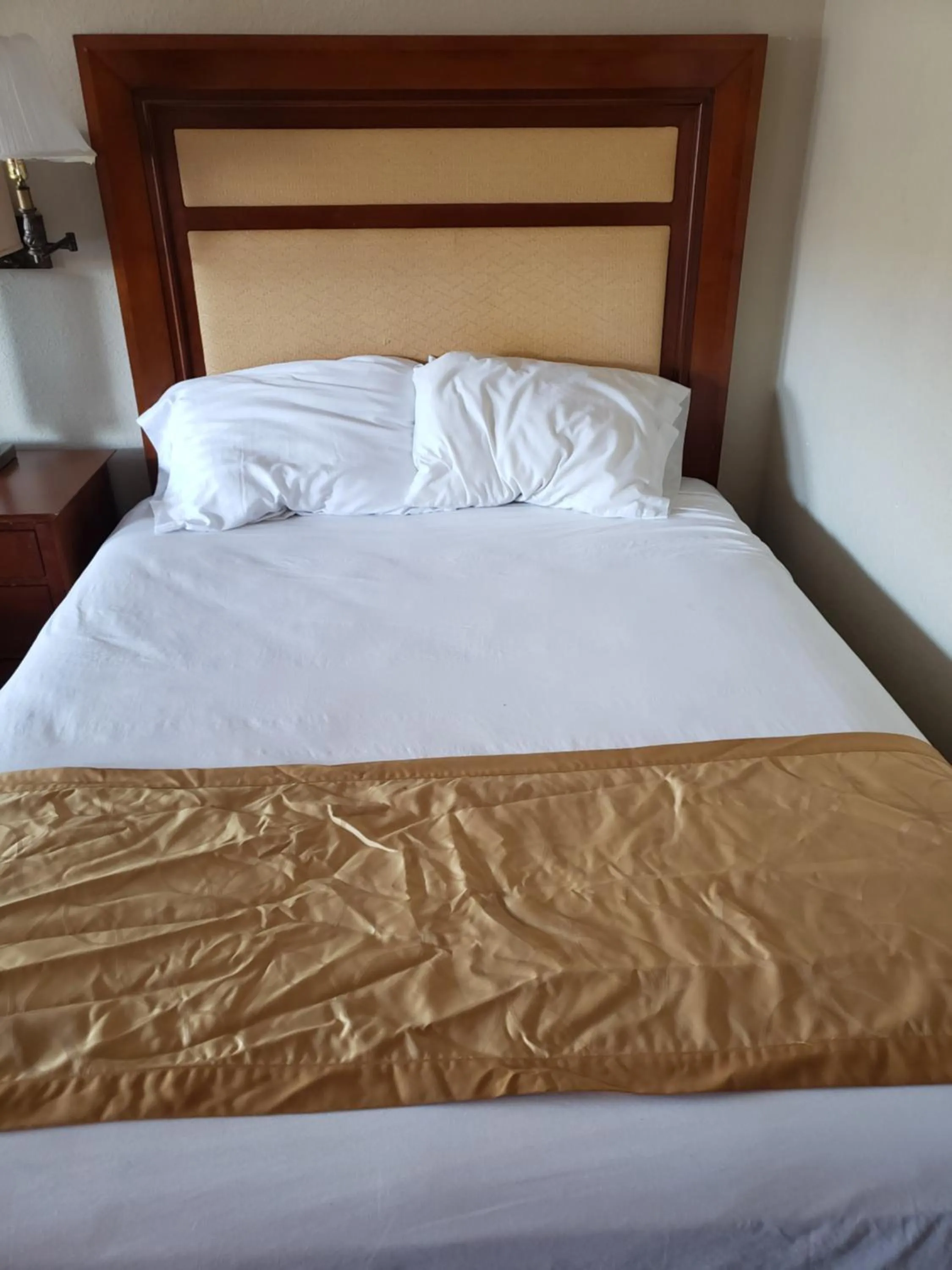 Bed in Knights Inn Kissimmee