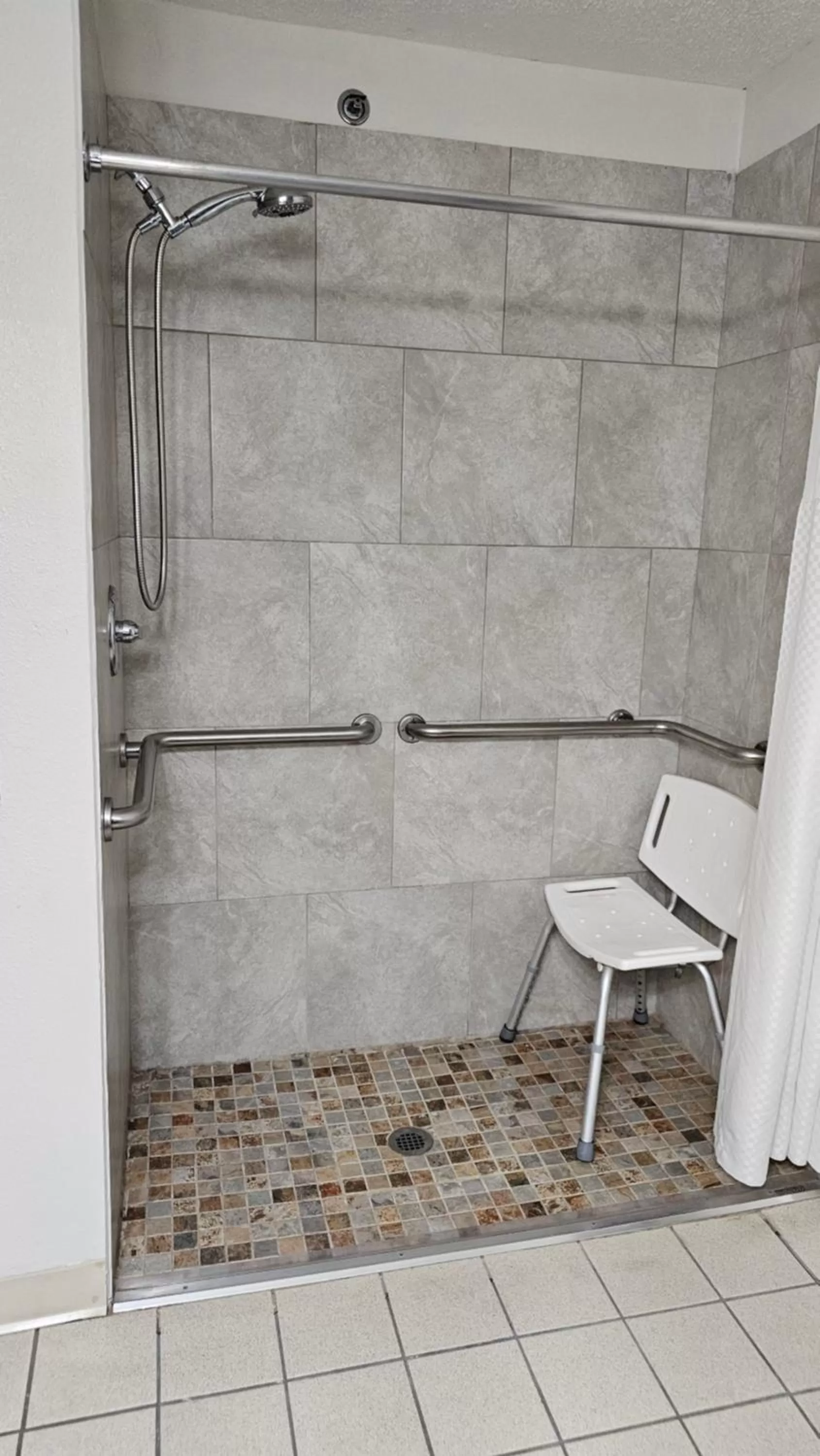 Shower in SureStay Hotel by Best Western Marienville