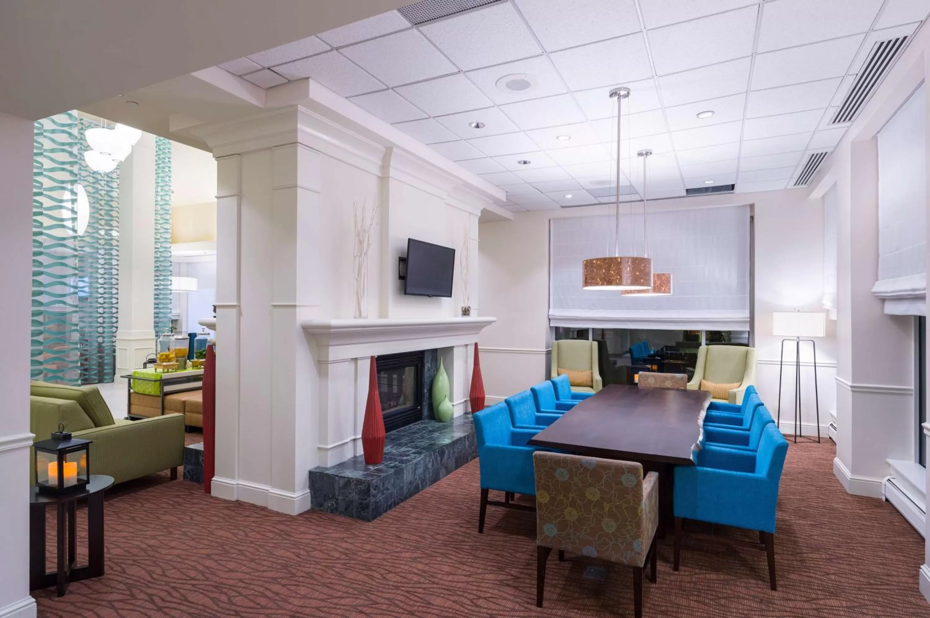 Lobby or reception in Hilton Garden Inn Edison/Raritan Center