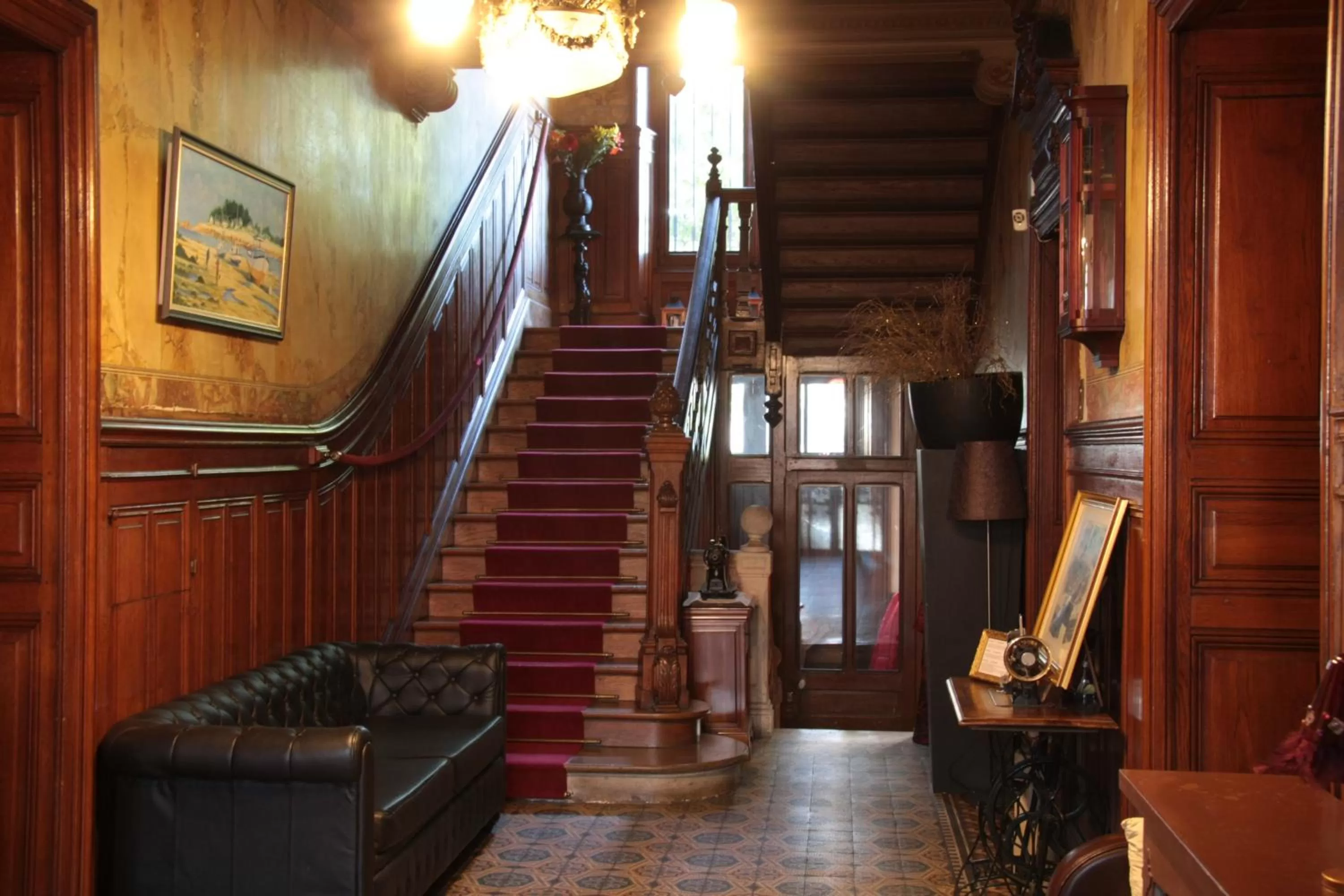 Lobby or reception in Villa Primerose